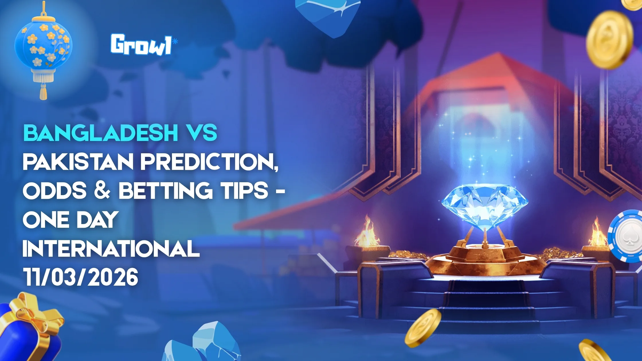 Bangladesh vs Pakistan Prediction, Odds & Betting Tips - One Day International 11/03/2026