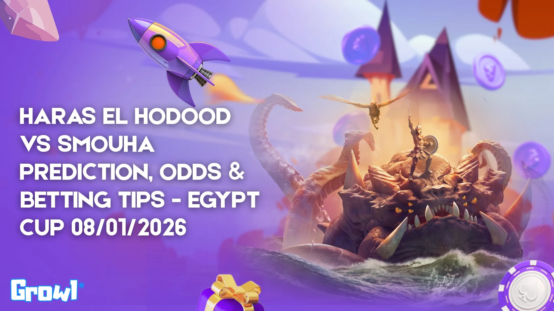 Haras El Hodood vs Smouha Prediction, Odds & Betting Tips - Egypt Cup 08/01/2026