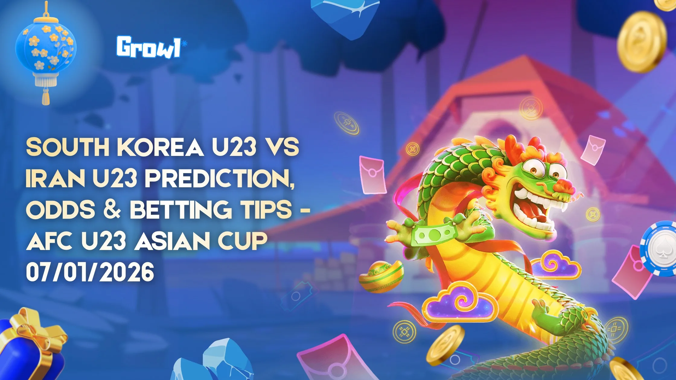 South Korea U23 vs Iran U23 Prediction, Odds & Betting Tips - AFC U23 Asian Cup 07/01/2026
