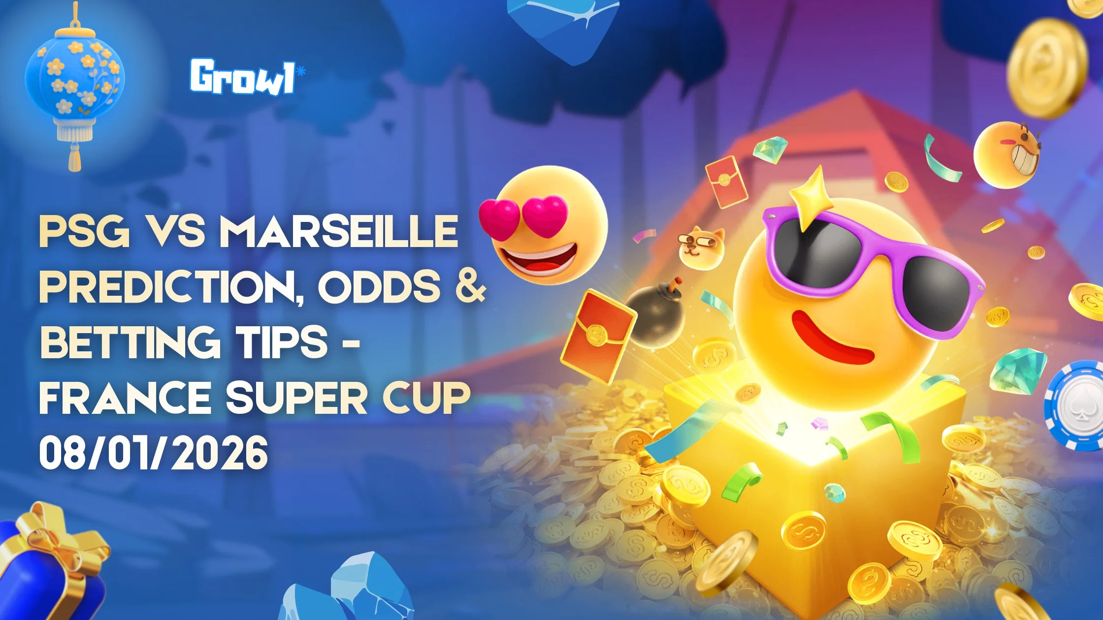 PSG vs Marseille Prediction, Odds & Betting Tips - France Super Cup 08/01/2026