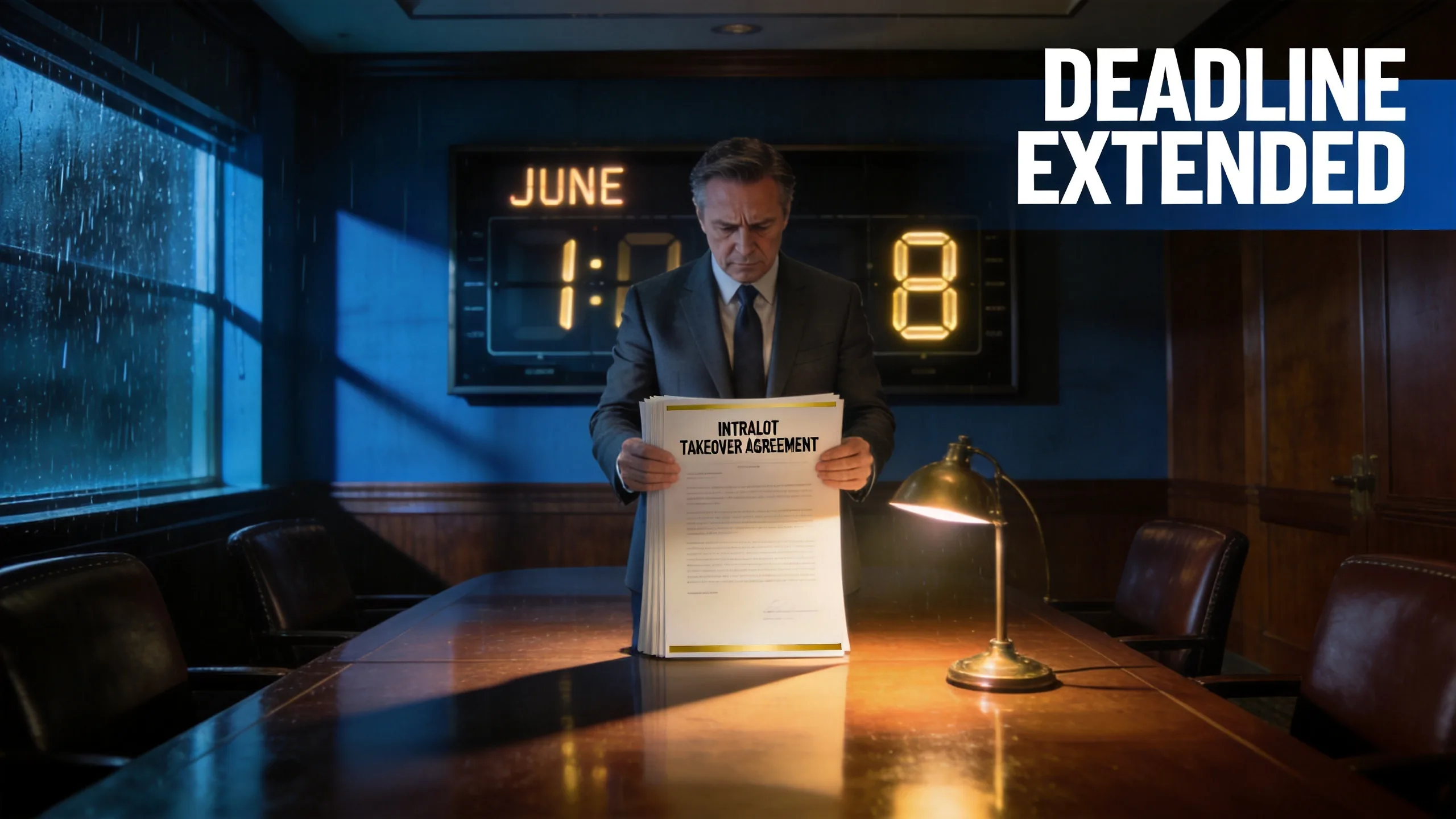 Evoke Extends Bally's Intralot Takeover Deadline to June 8 — UK's Largest Gambling Deal of 2026 Pushed Back on Deadline Day