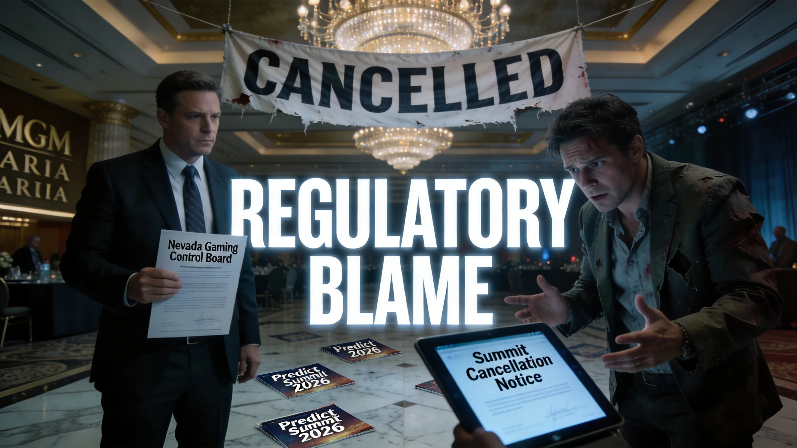 MGM's Aria Cancels Predict Summit 2026 Three Days After Signing, Organizers Blame Nevada Regulator