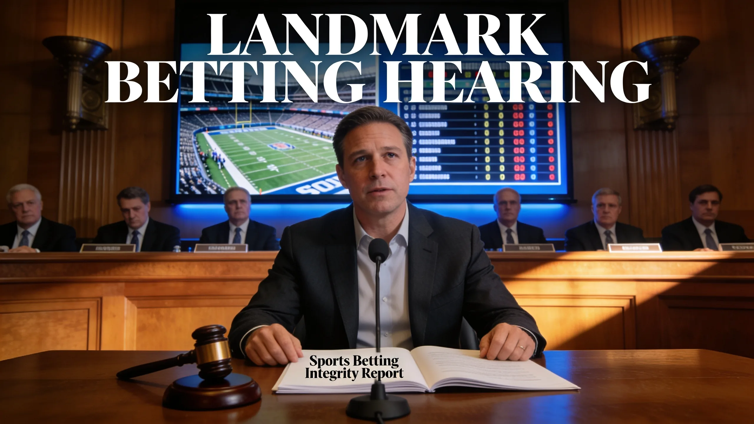 U.S. Senate Convenes Landmark Hearing on Sports Betting Integrity
