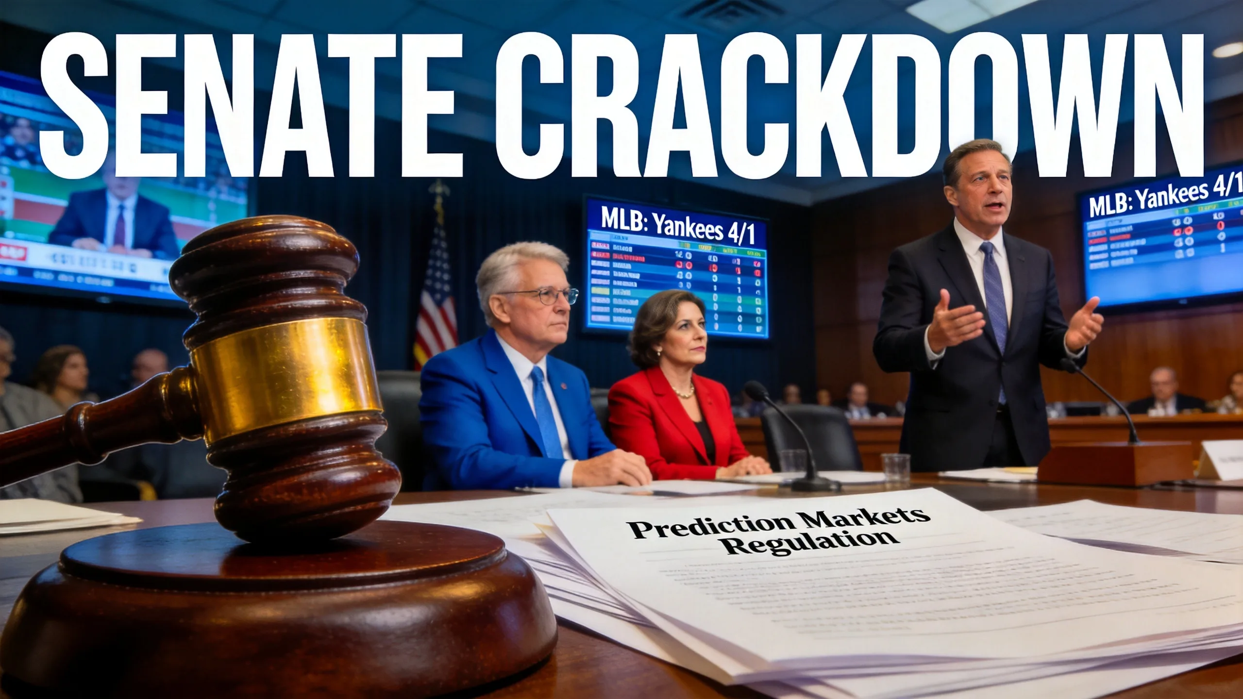 Senate Cracks Down on Prediction Markets in Bipartisan Sports Betting Hearing