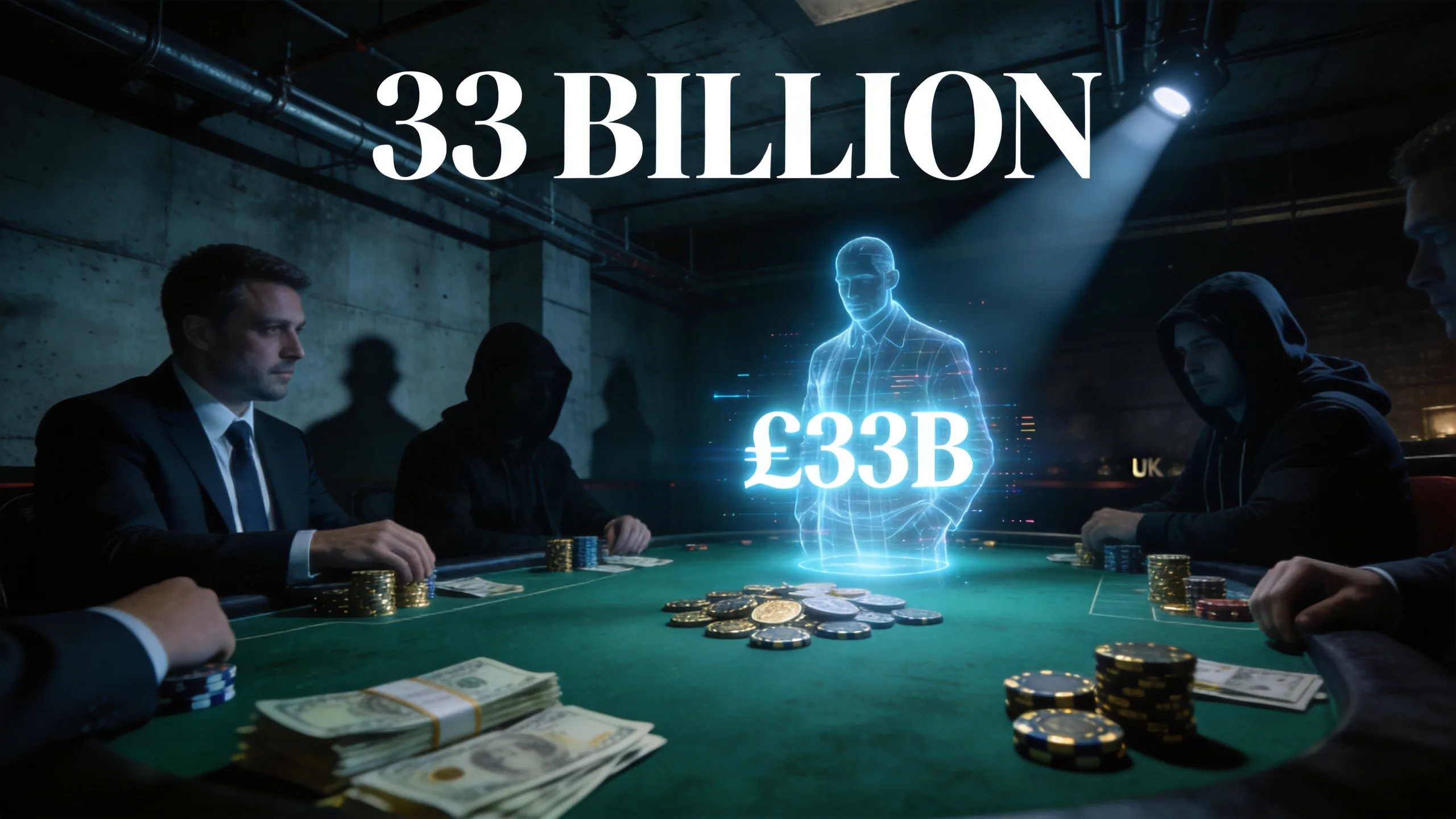 UK Illegal Gambling Set to Hit £33 Billion by 2028