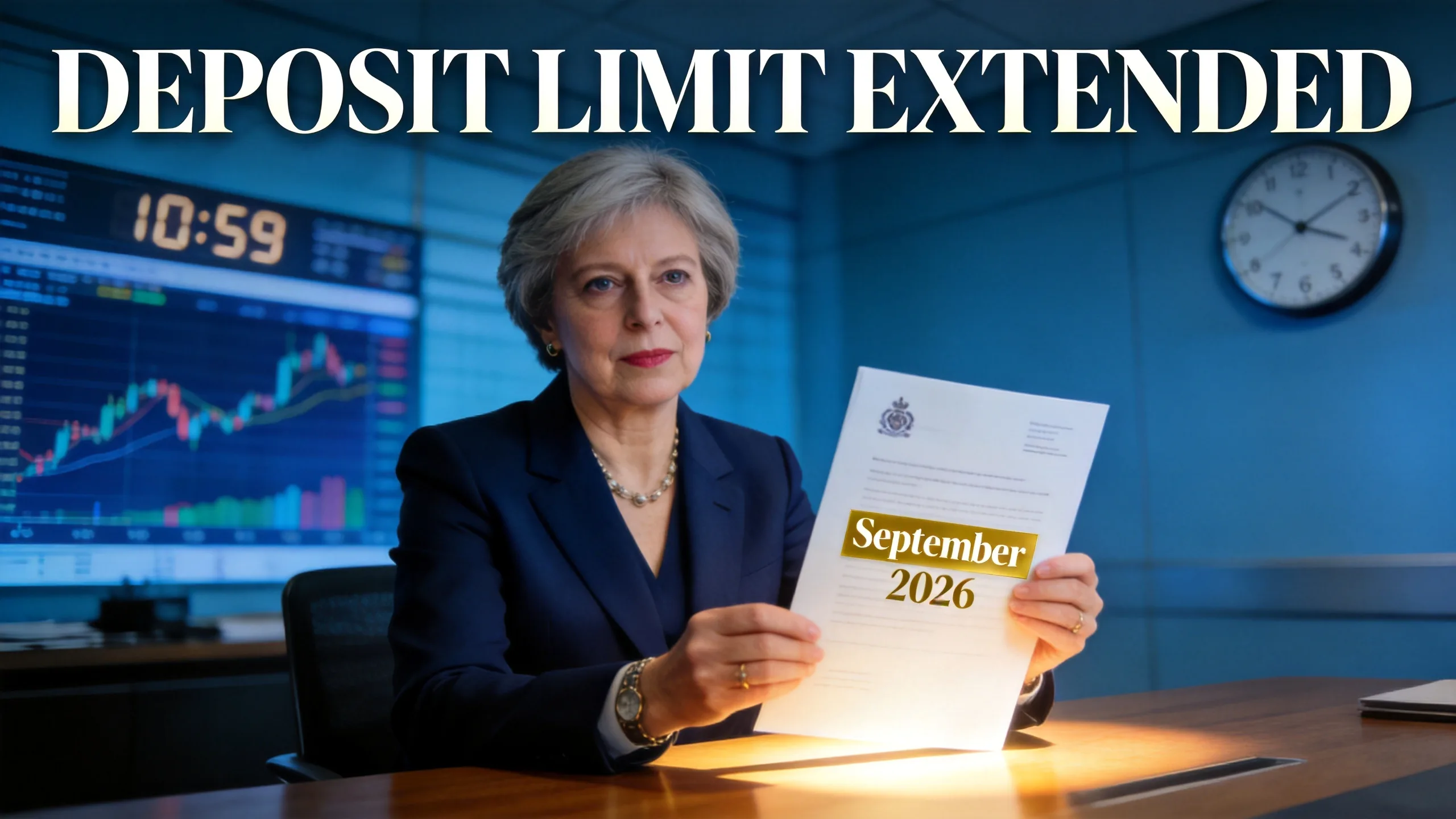 UK Deposit Limit Deadline Extended to September 2026