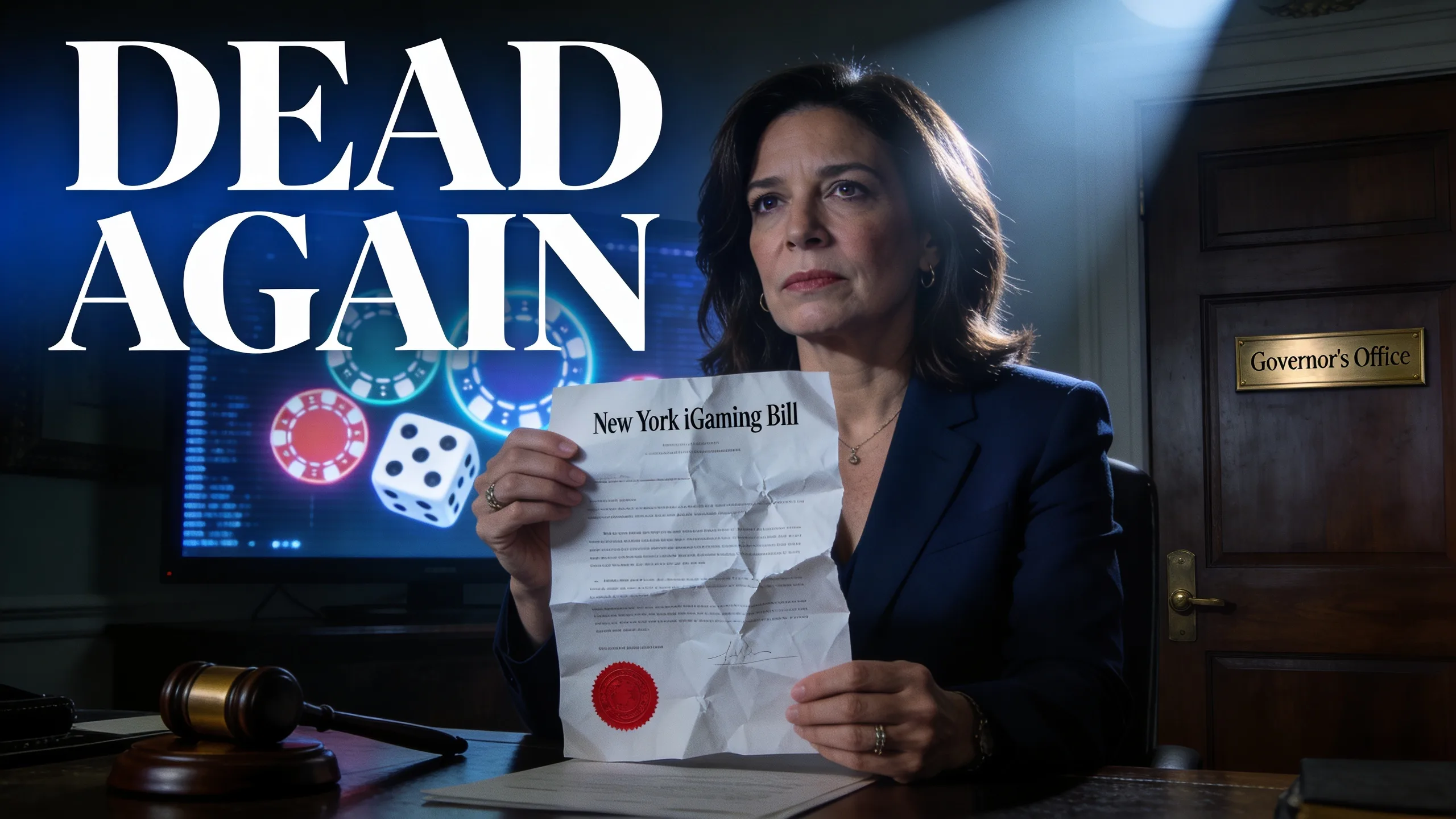New York iGaming Bill Dead Again as Hochul Withholds Backing