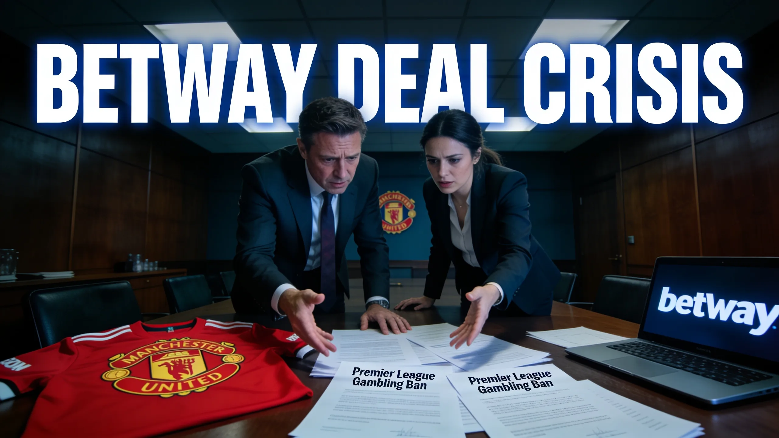 Premier League Gambling Ban Forces Betway's Record £20m Man Utd Deal