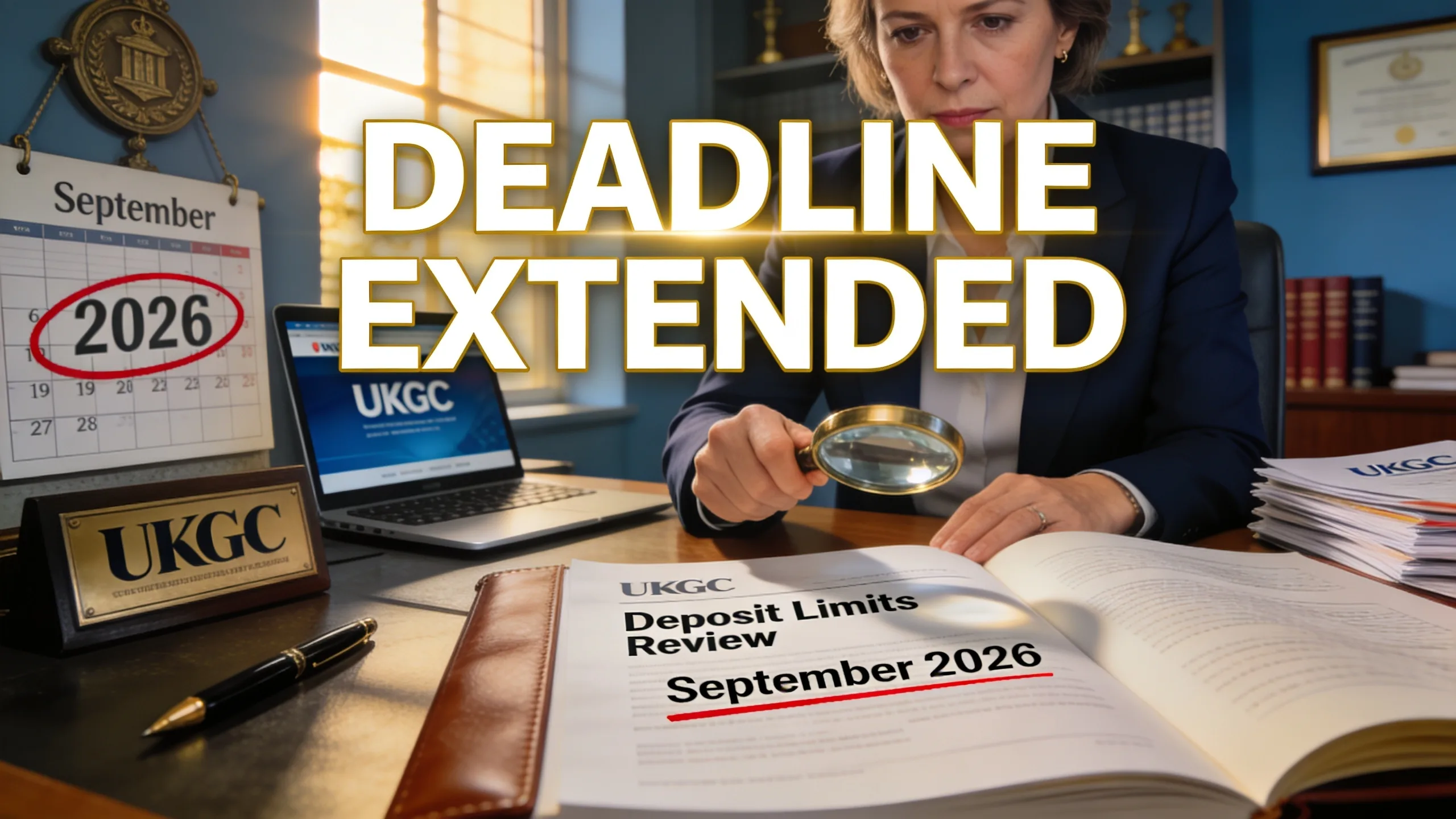 UKGC Extends Deposit Limit Deadline to September 2026