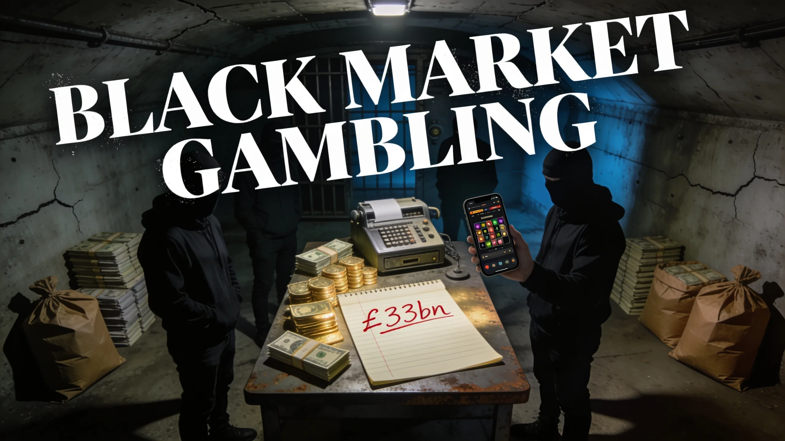 Illegal Gambling Black Market on Course for £33bn by 2028