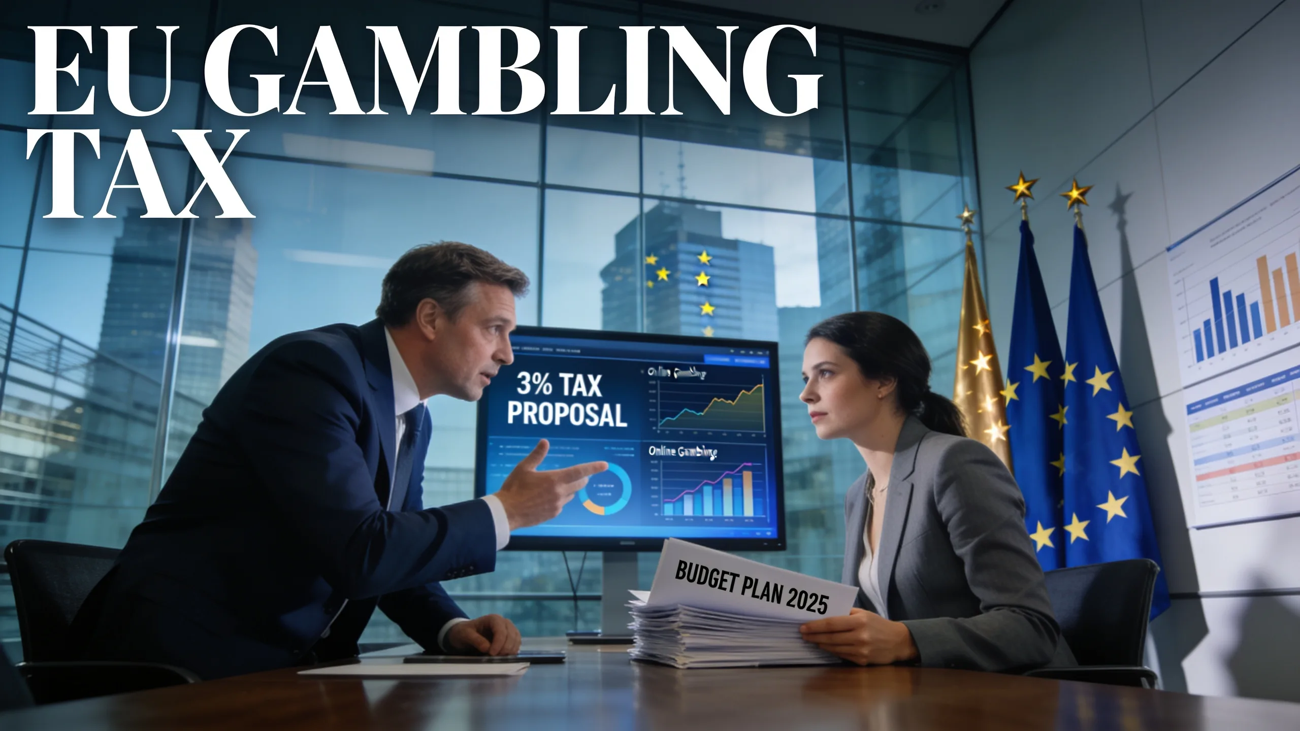 EU Proposes 3% Online Gambling Tax in Budget Plan