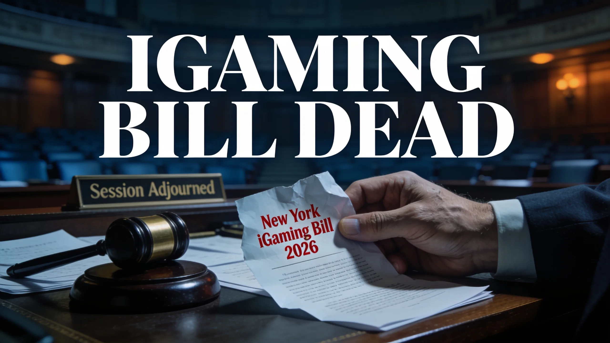 New York iGaming Bill Dead Again in 2026