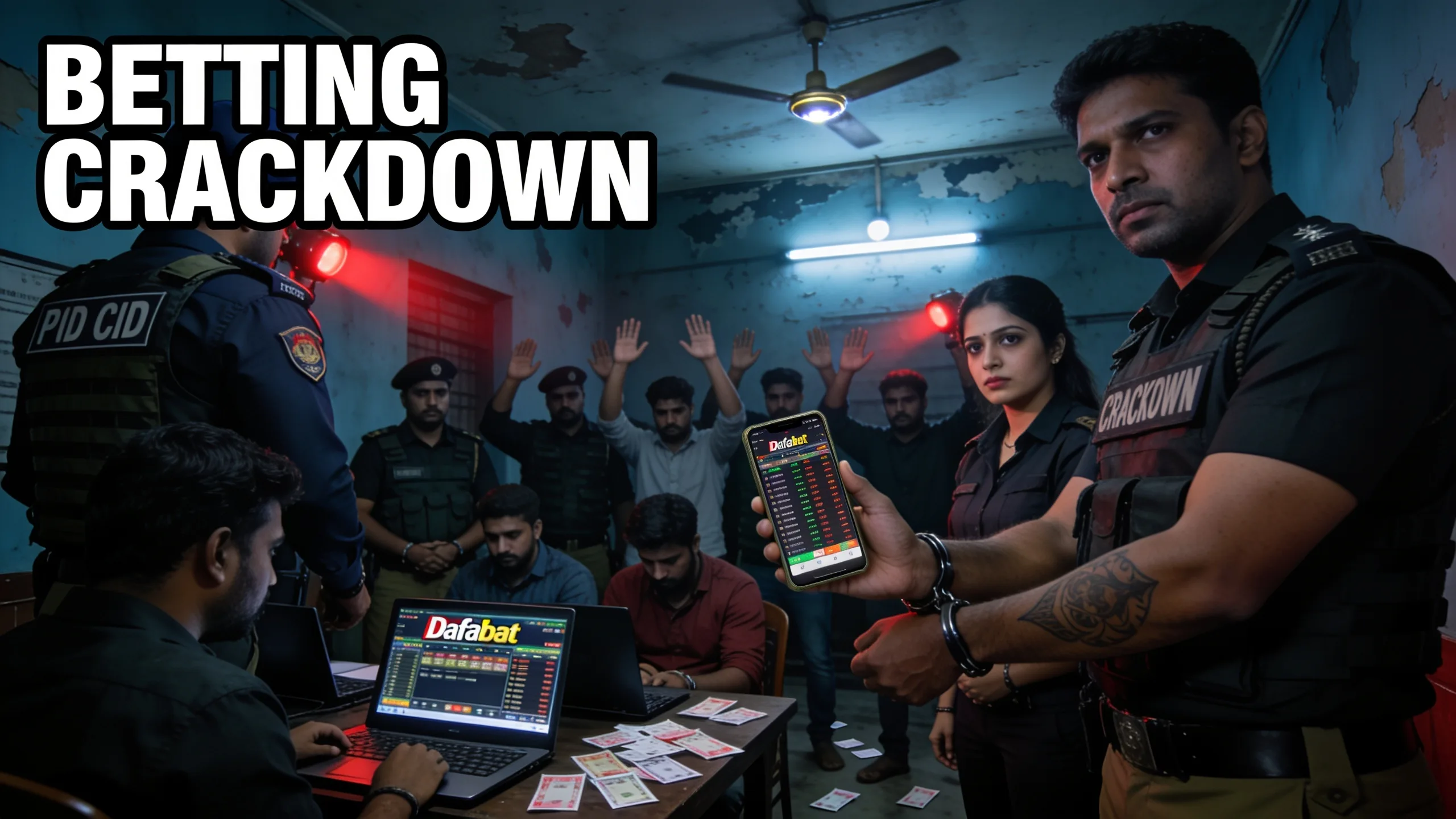 India Betting Crackdown: Telangana CID Arrests 11 in Dafabet Sting
