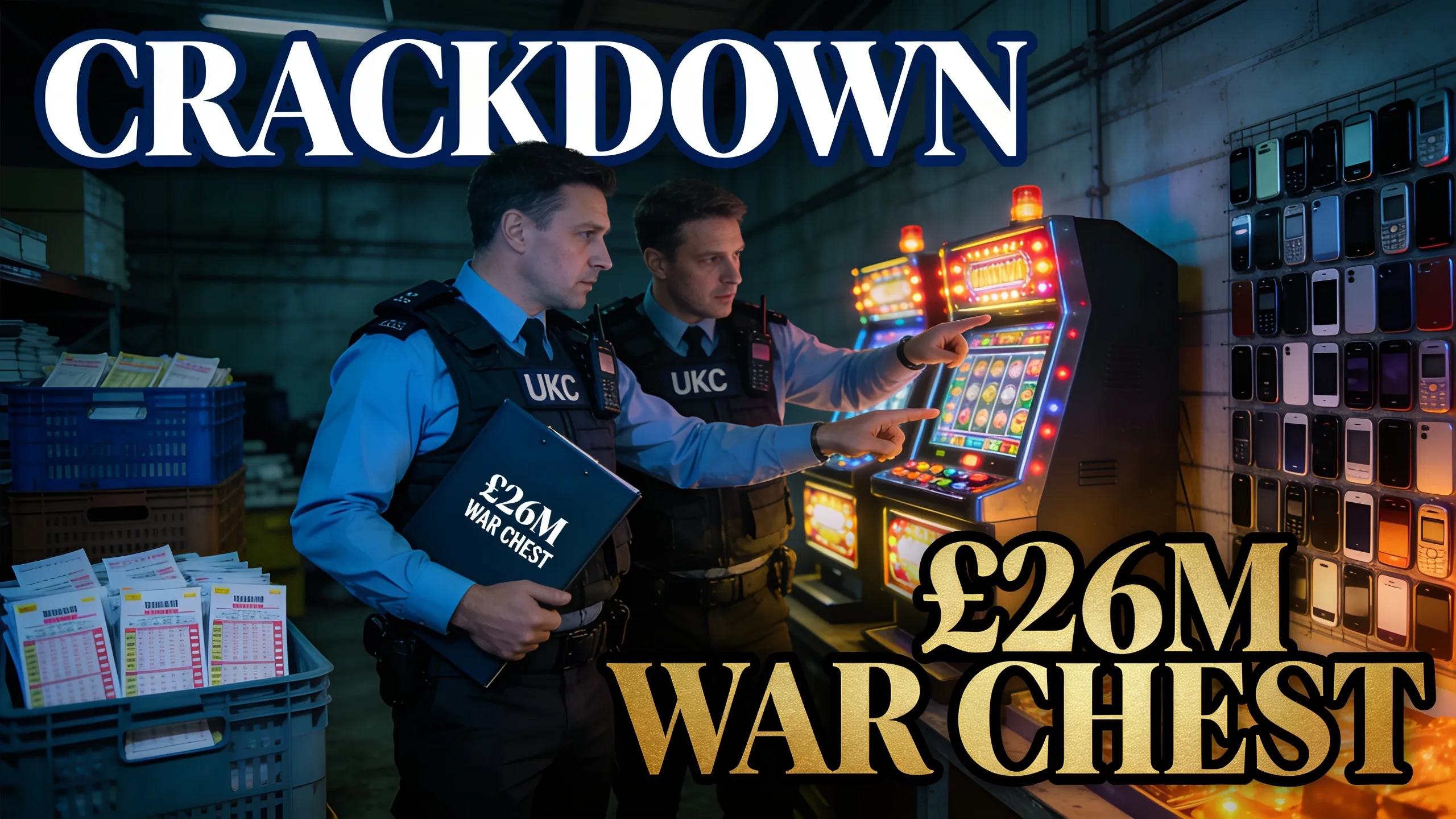 Illegal Gambling UK Crackdown: UKGC Deploys £26m War Chest