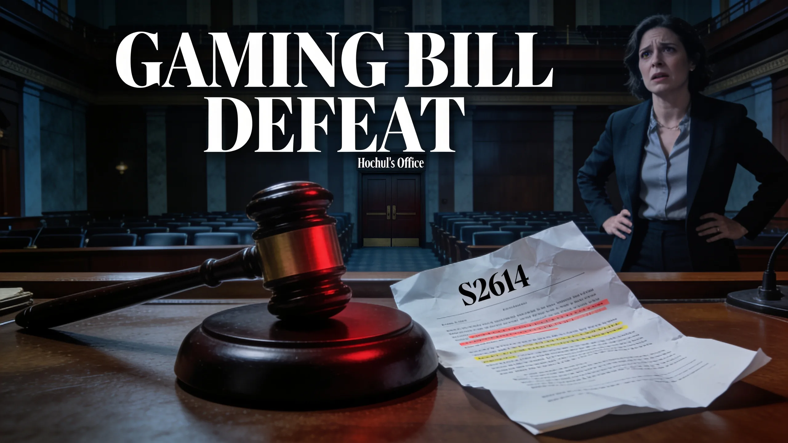 New York iGaming Bill Dies Again as Hochul Blocks S2614