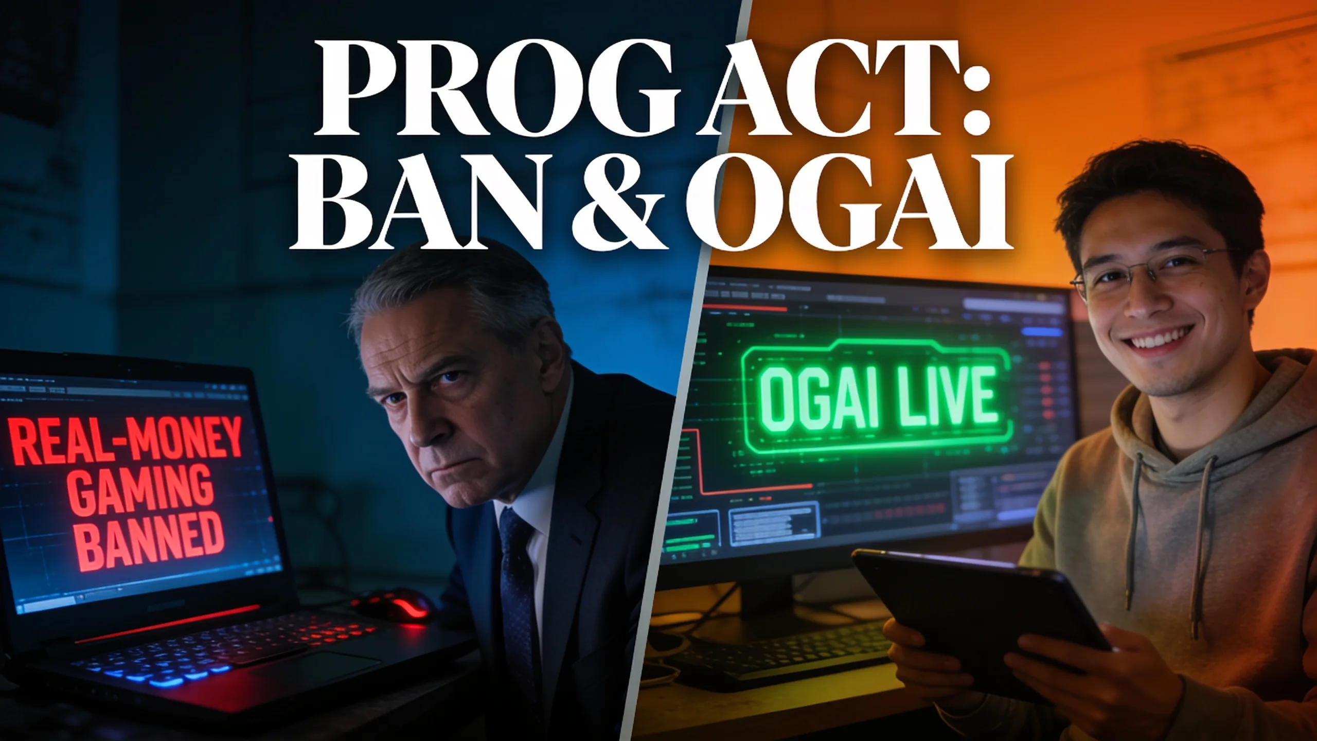 India PROG Act Bans Real-Money Gaming — OGAI Now Live