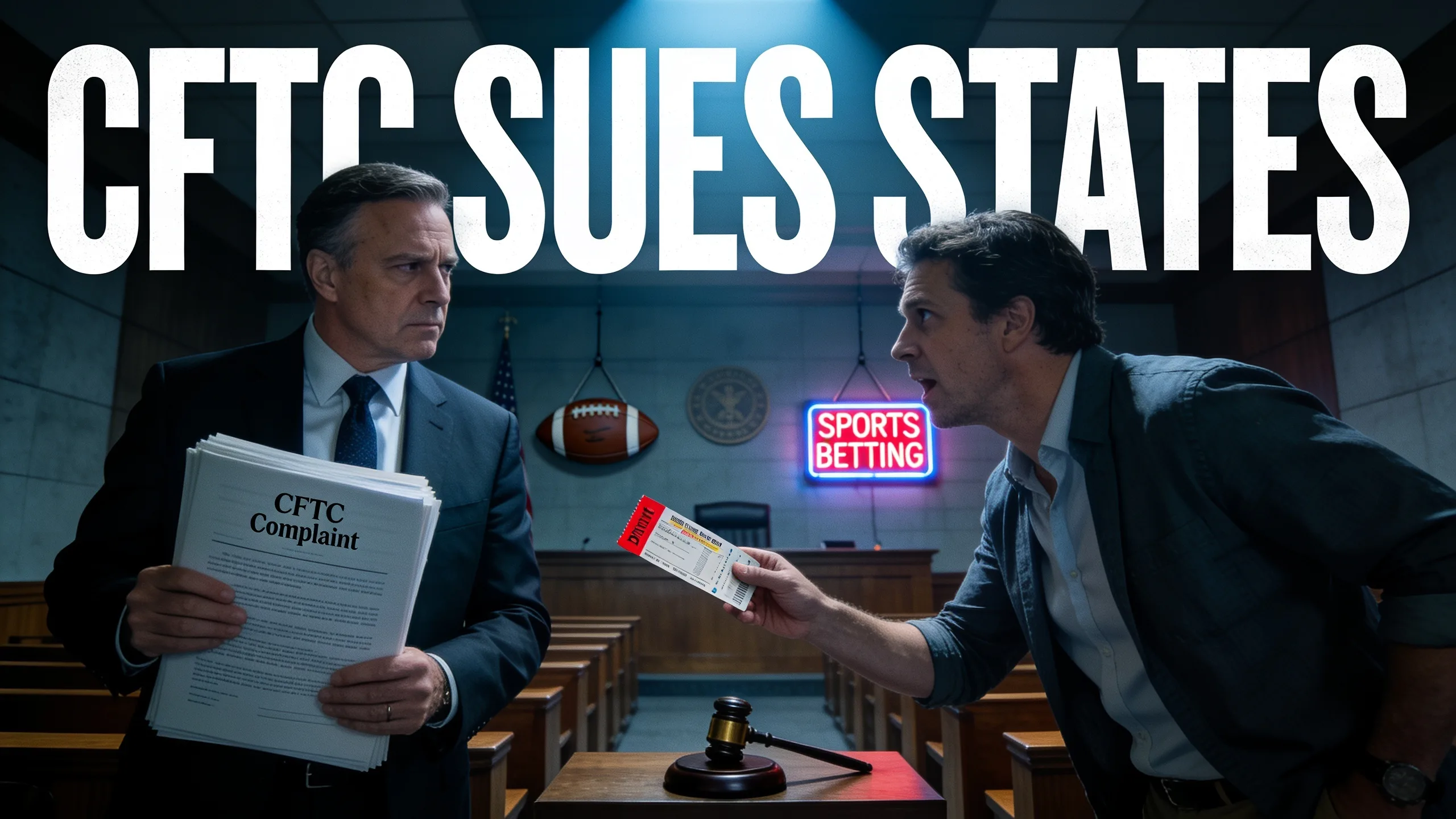 Prediction Markets: CFTC Sues States in Sports Betting War