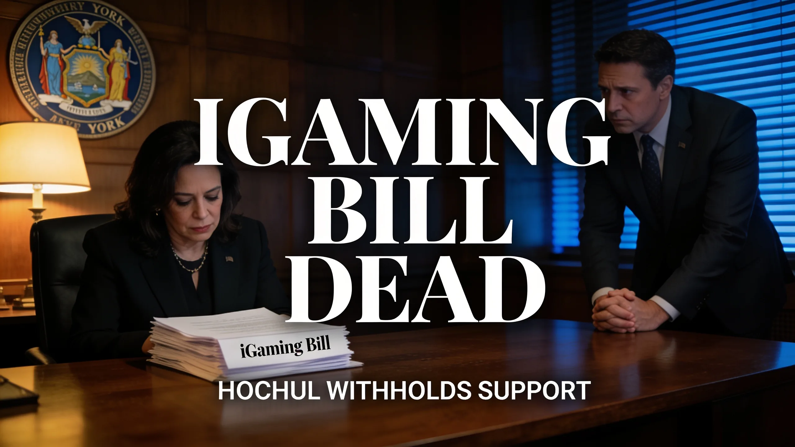 New York iGaming Bill Dead Again as Hochul Withholds Support