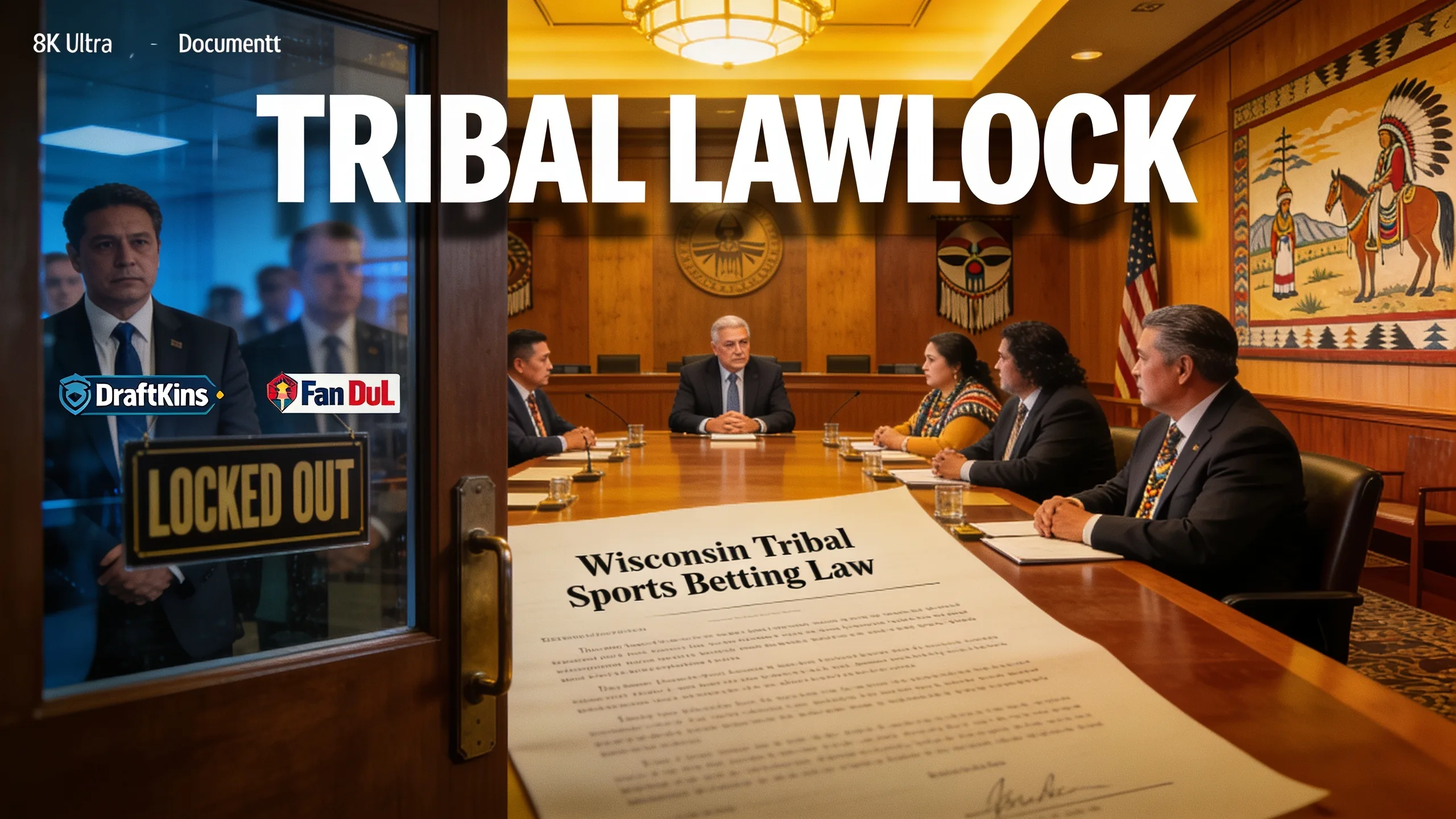 Wisconsin Tribal Sports Betting Law Locks Out DraftKings, FanDuel