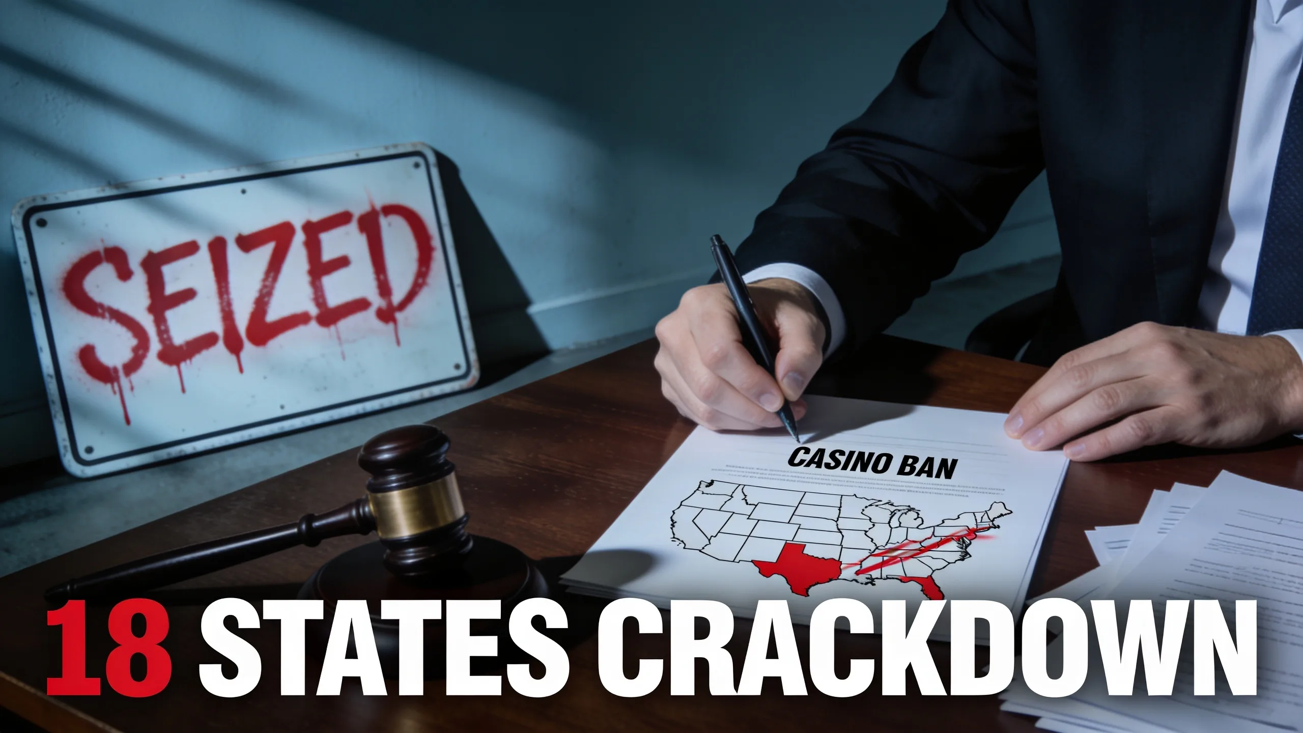 Sweepstakes Casino Ban Hits 18 States as Indiana Joins Crackdown