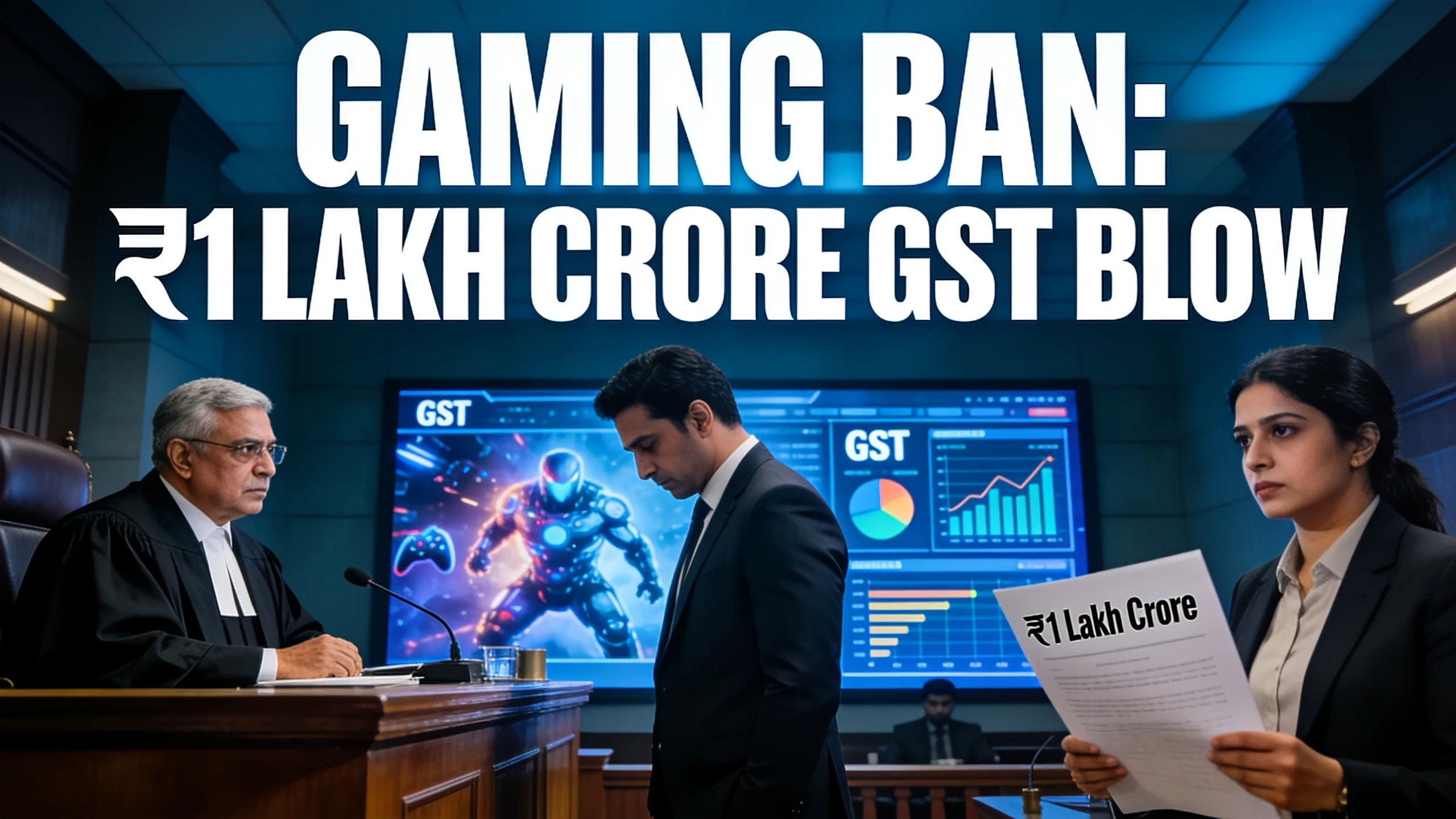India Gaming Ban: Supreme Court Confirms ₹1 Lakh Crore GST Blow