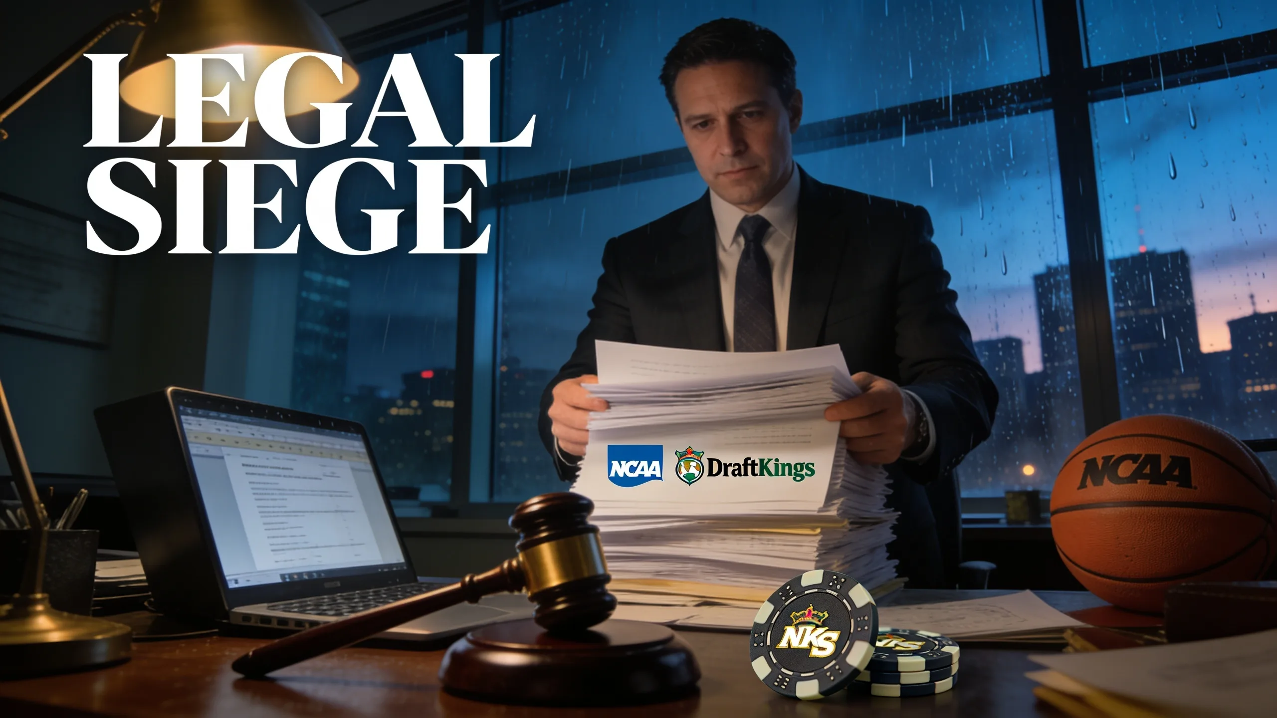 DraftKings Legal Siege: NCAA Trademark Case and Privacy Suit