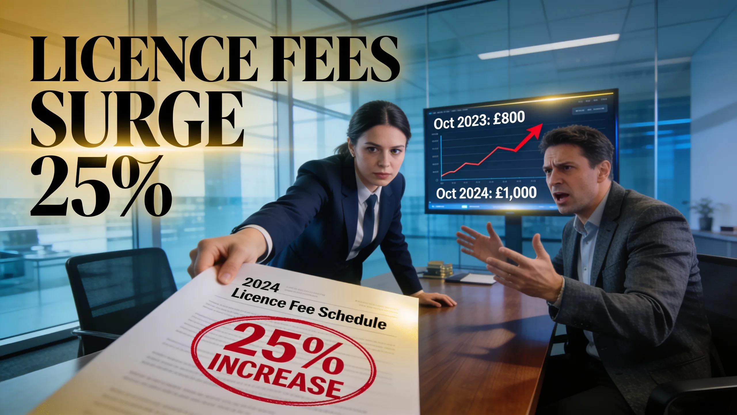 Gambling Commission Licence Fees Rise 25% This October