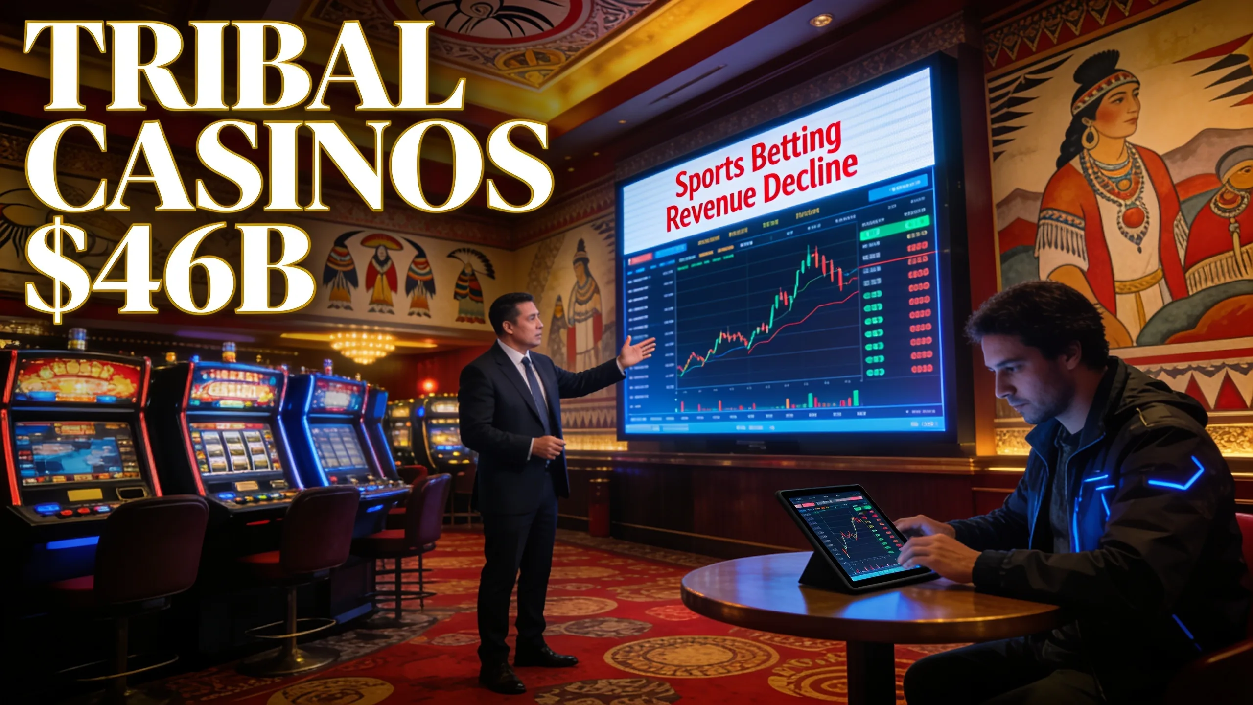 Prediction Markets Drain Sports Betting as Tribal Casinos Hit Record $46B