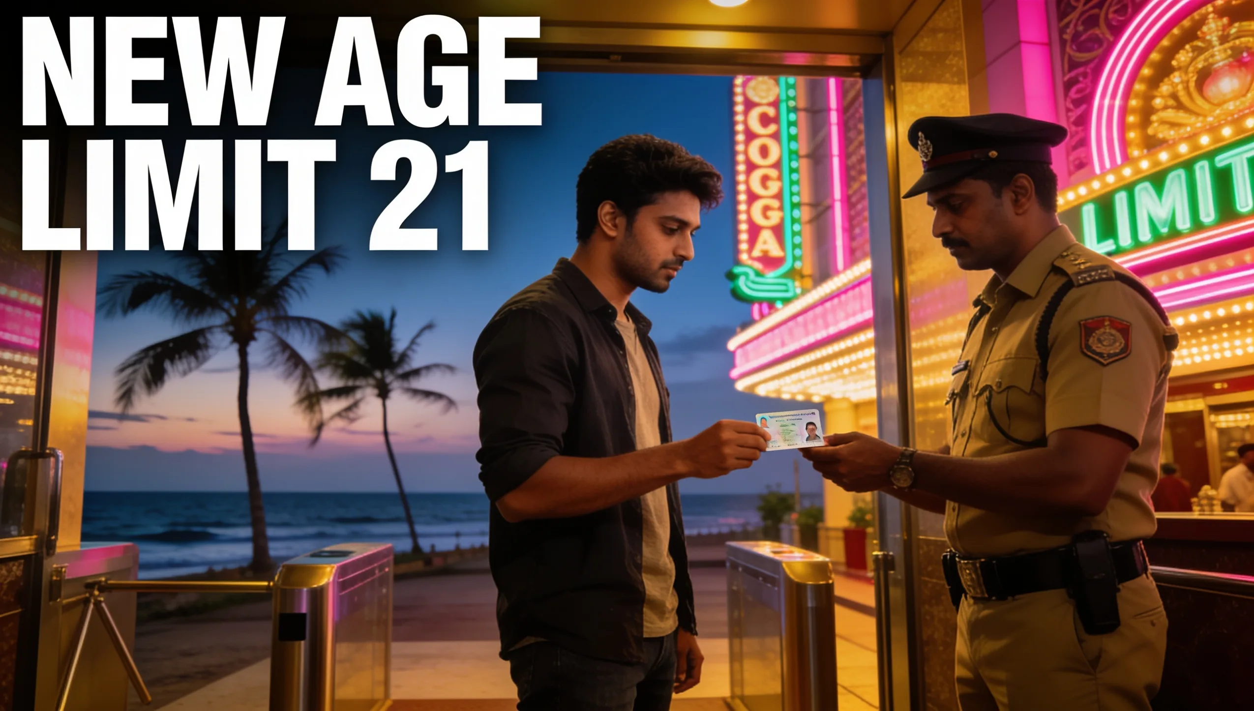 Goa Casino Age Limit Raised to 21 Under New Gambling Rules