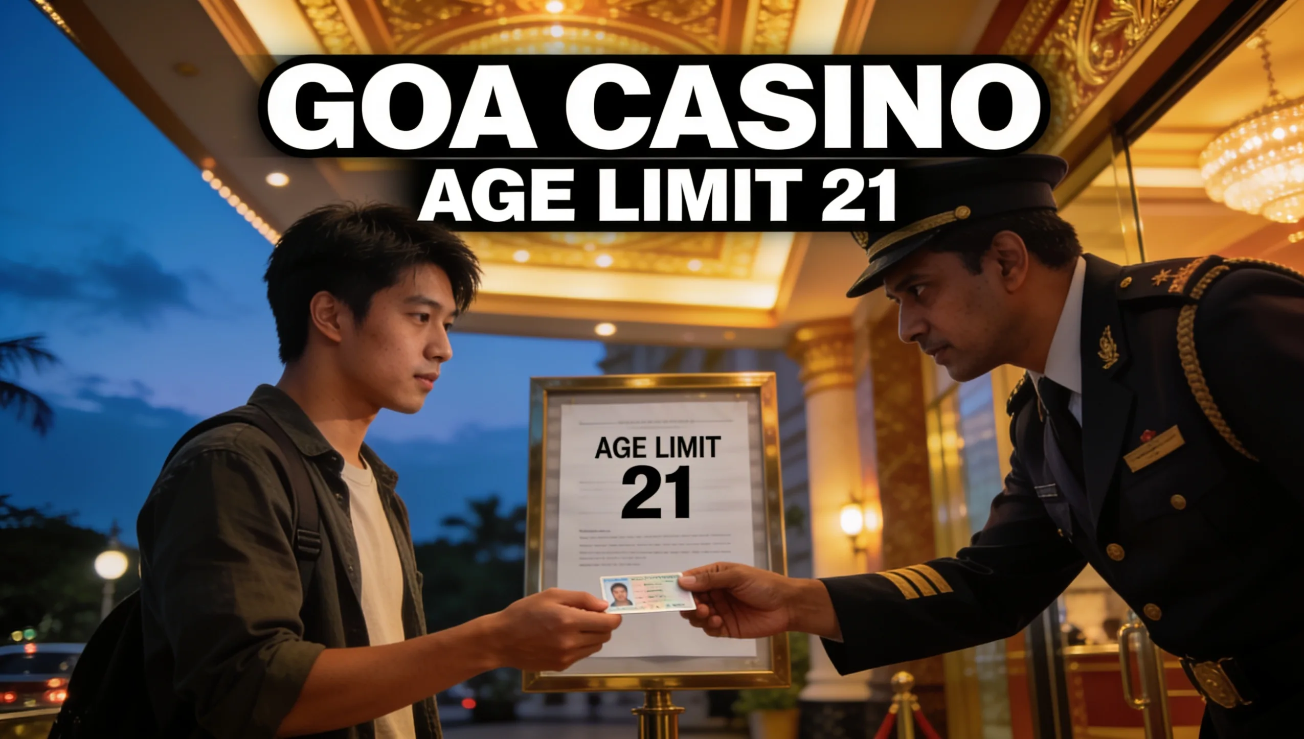 Goa Casino Age Limit Raised to 21 Under New Rules