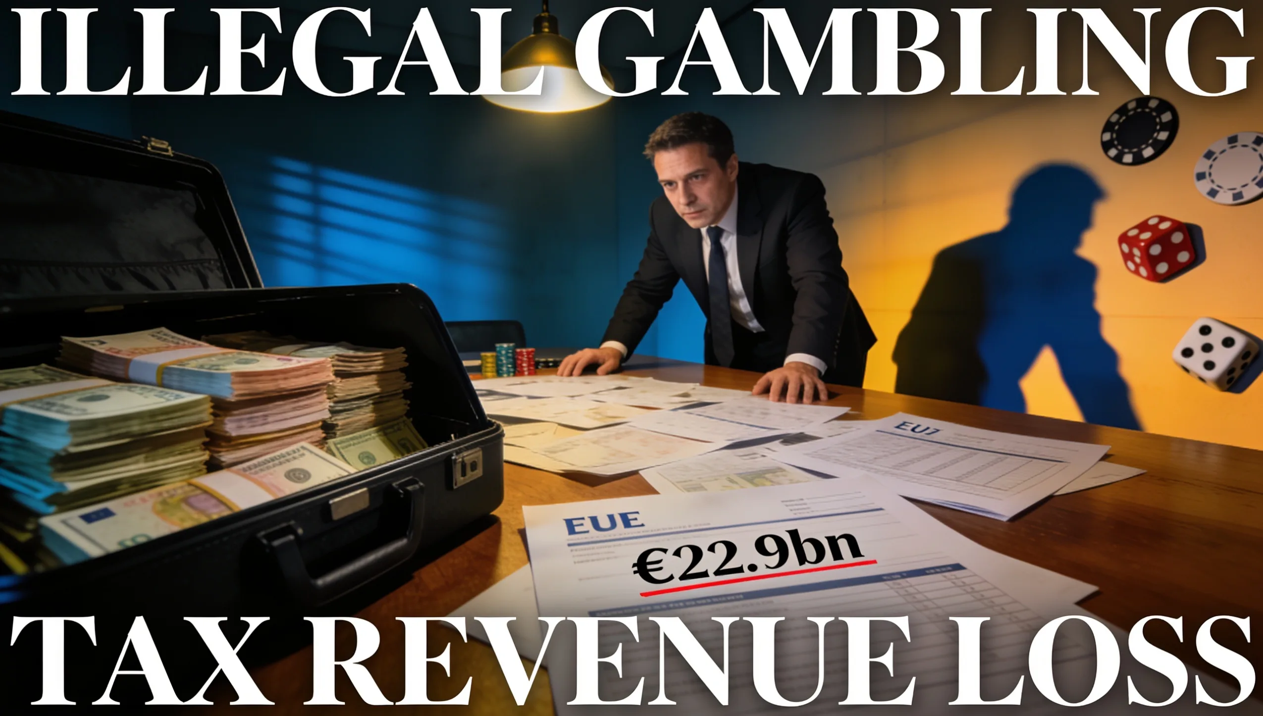 Illegal Gambling Costs EU States €22.9bn in Lost Tax Revenue