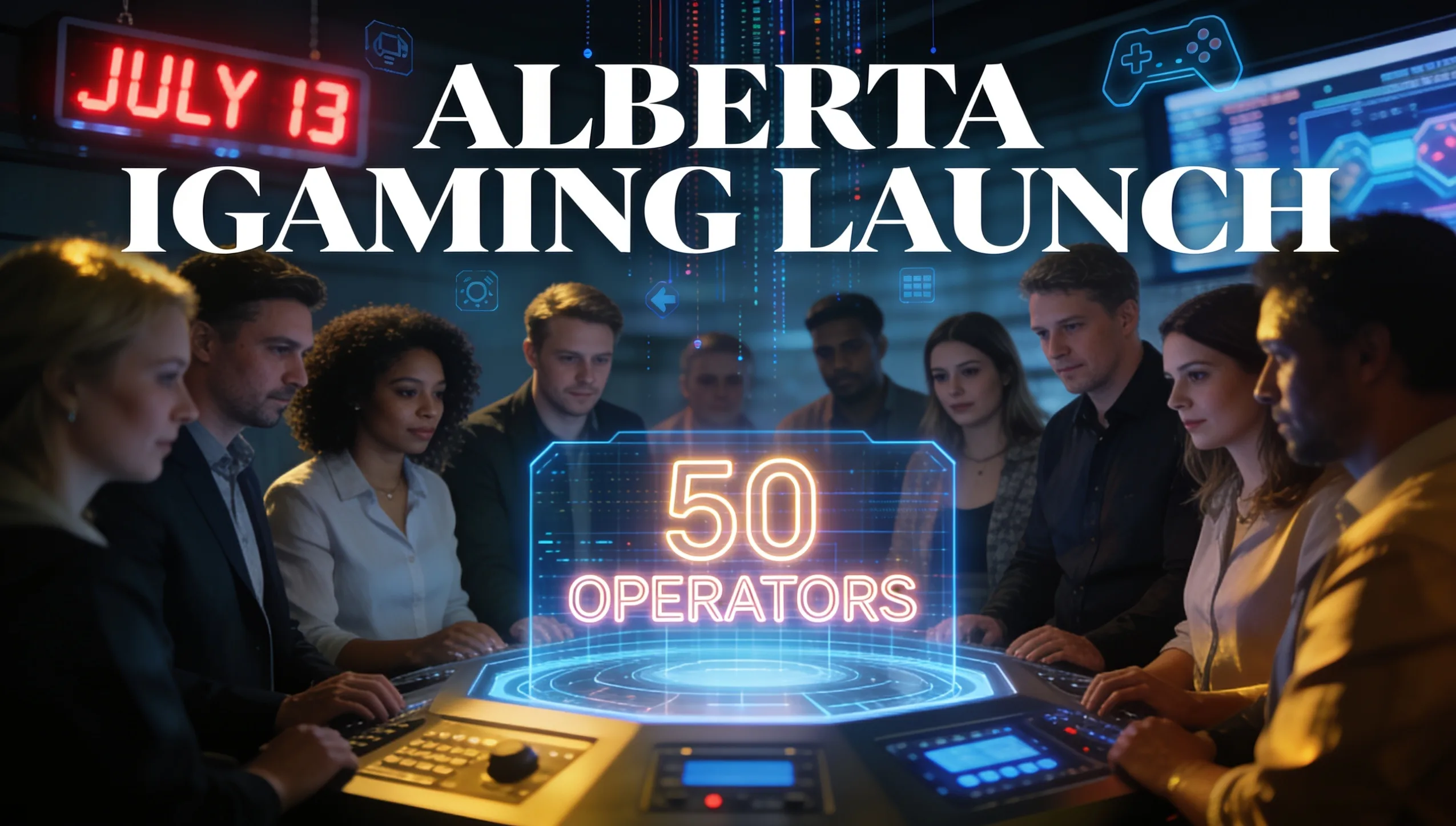 Alberta iGaming Launches With 50 Operators on July 13