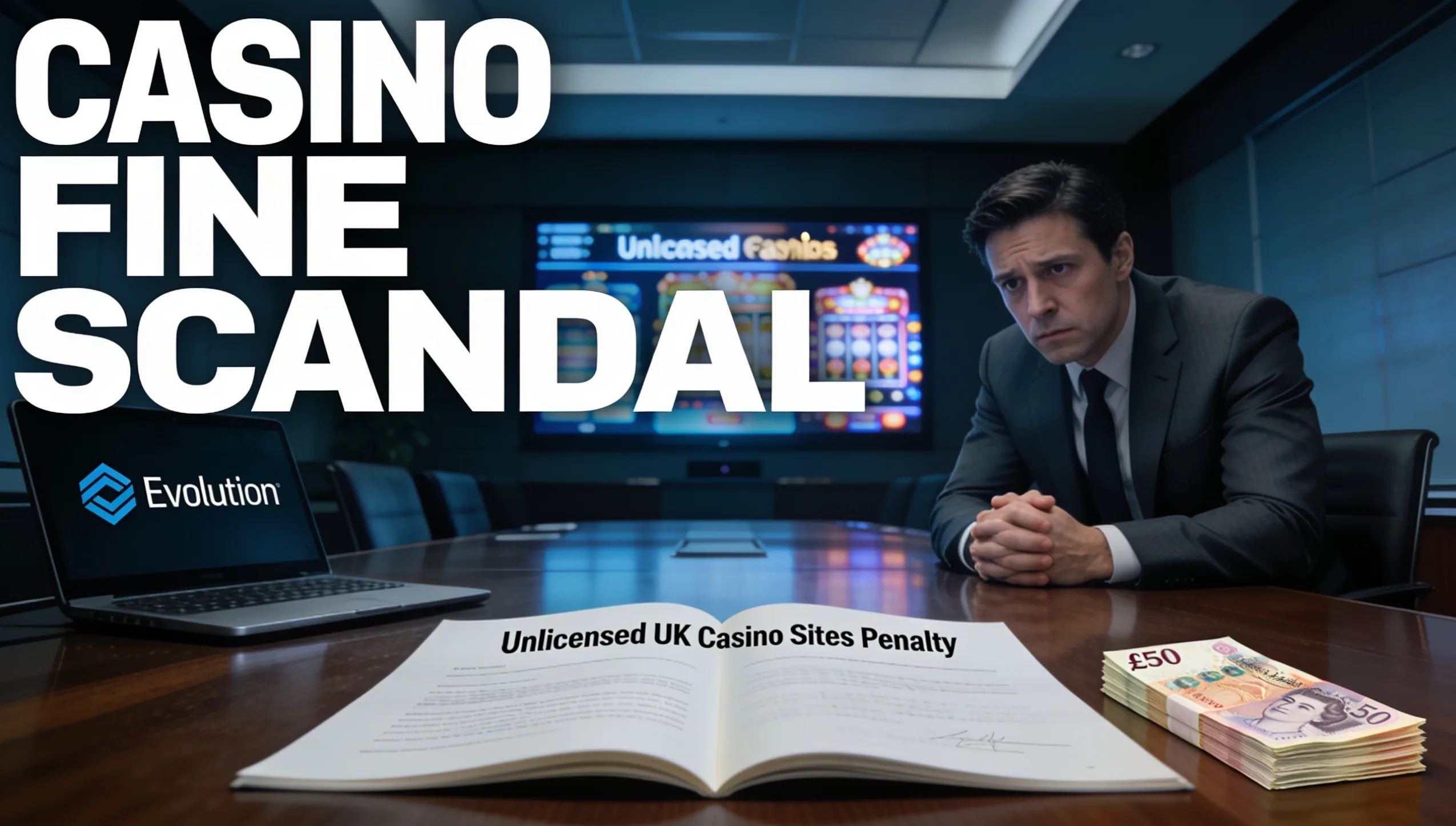 Evolution Pays £4.75m Over Unlicensed UK Casino Sites