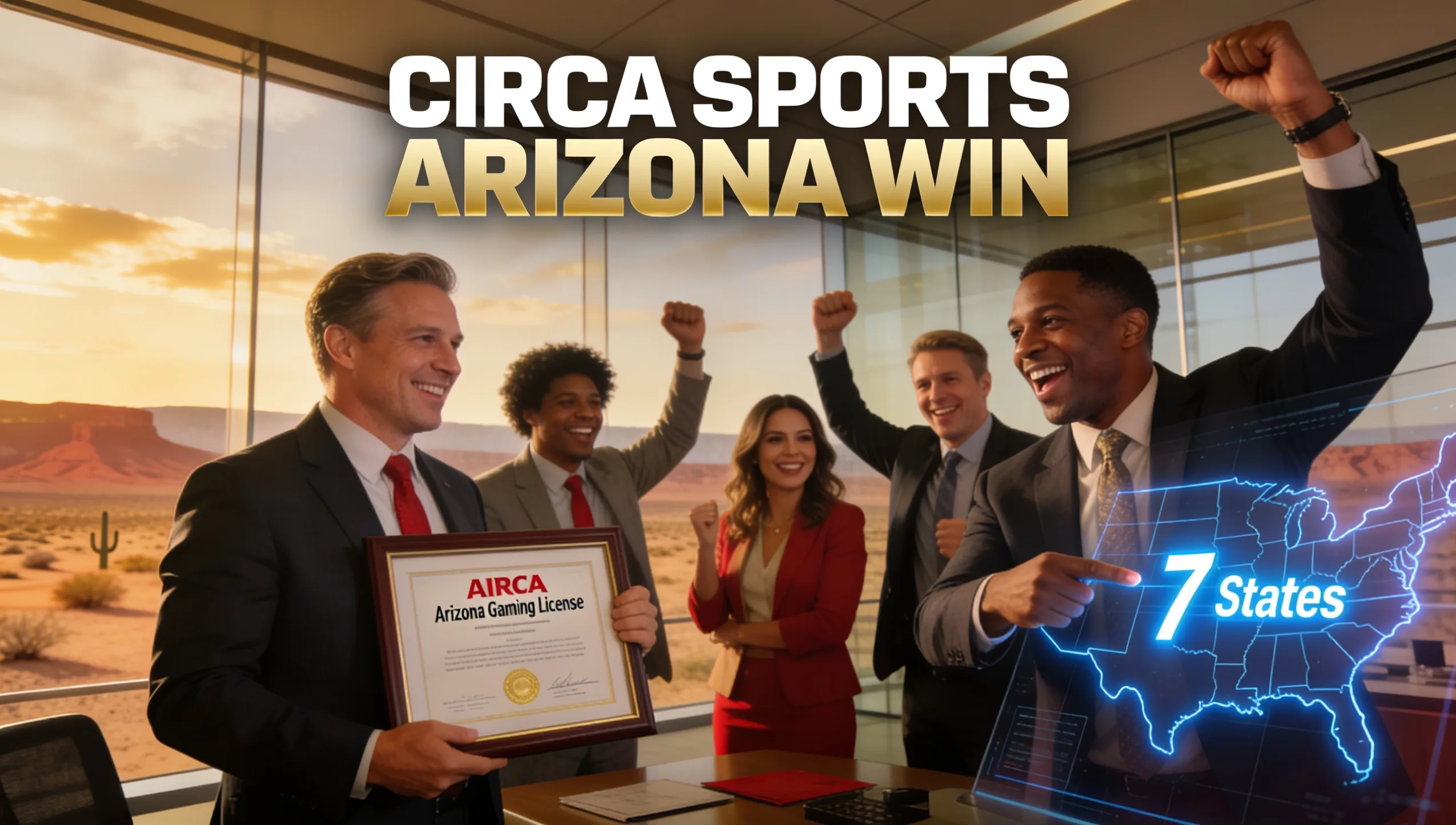 Circa Sports Wins Arizona License, Expanding to 7th State
