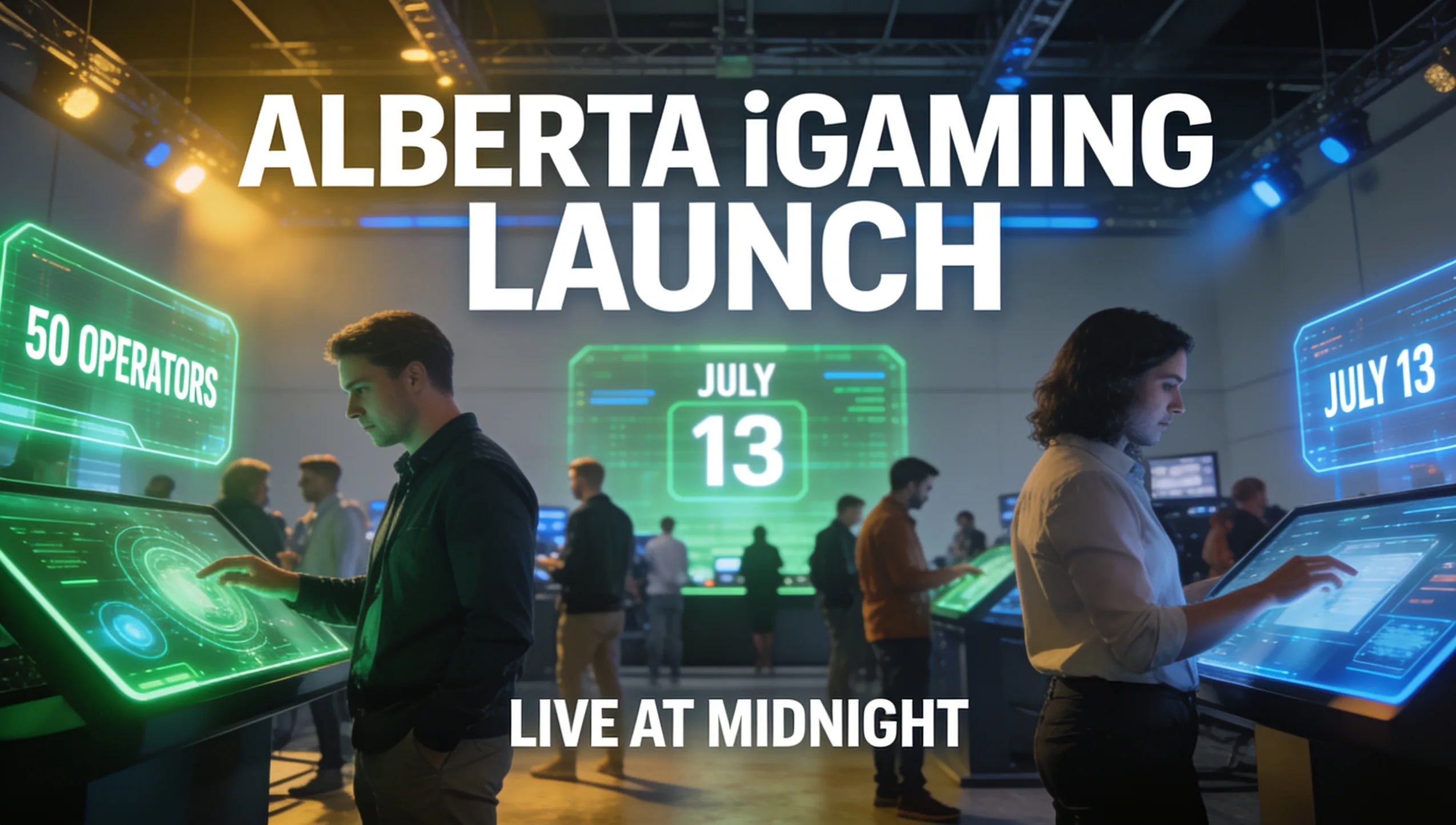 Alberta iGaming Launches With 50 Operators on July 13