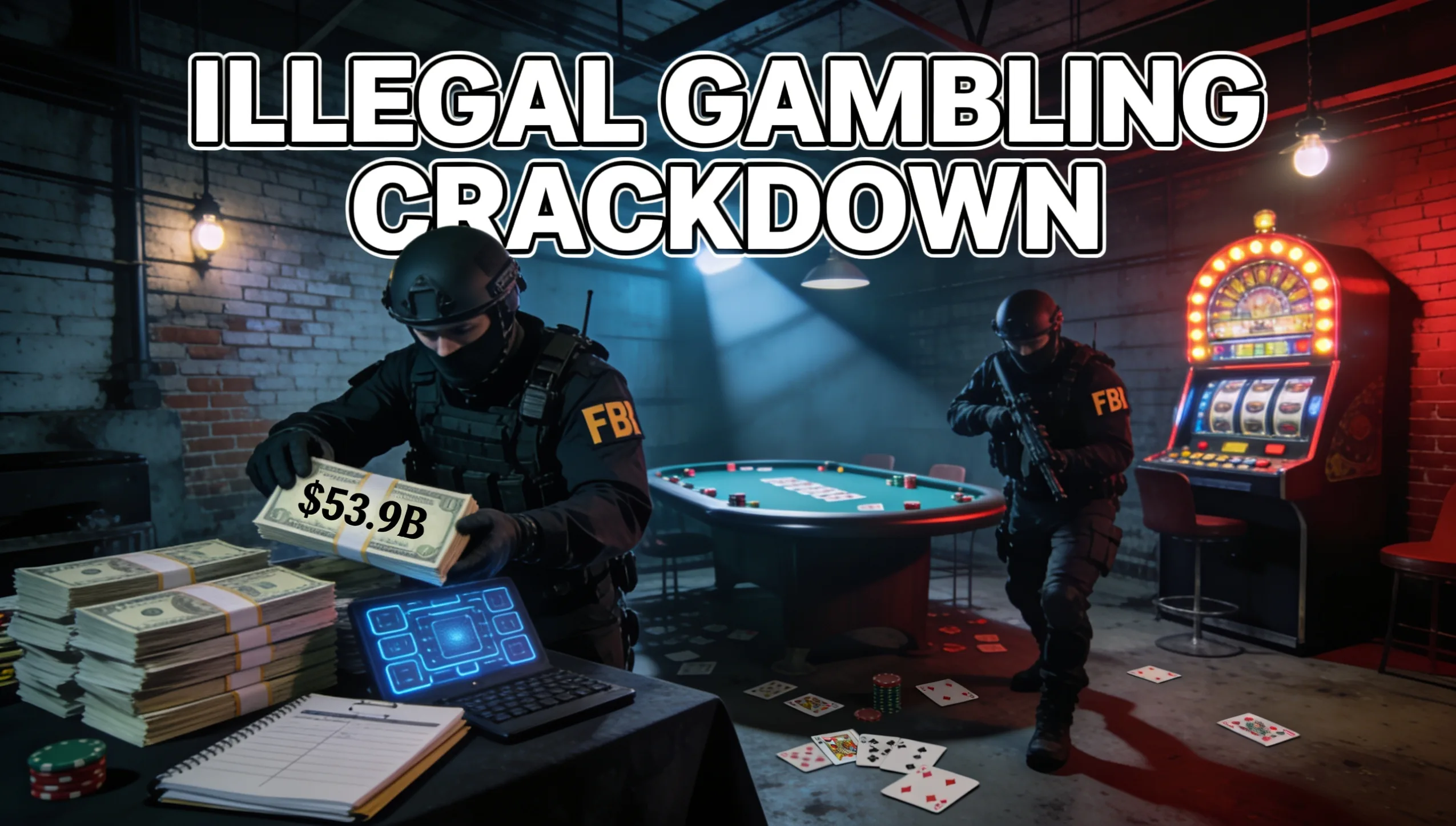 Illegal Gambling US Market Hits $53.9 Billion, AGA Demands Crackdown