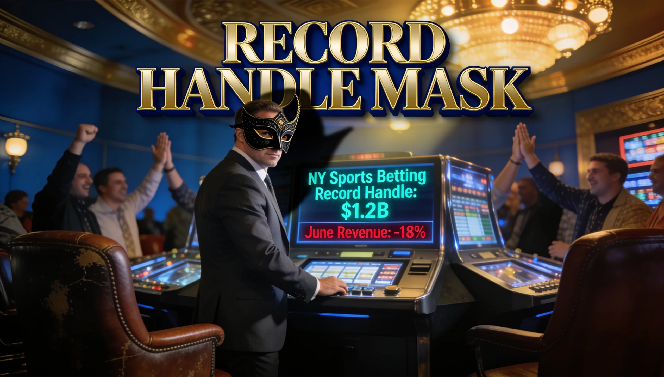 New York Sports Betting Record Handle Masks June Revenue Crash