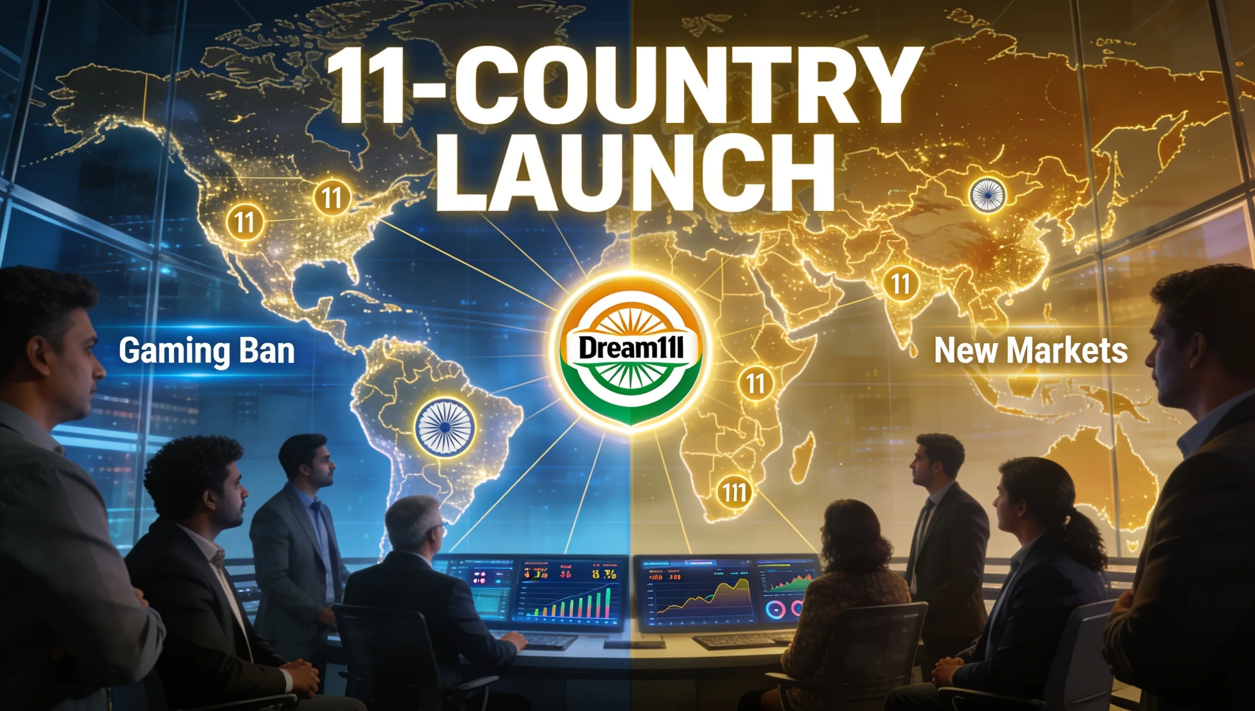 Dream11 Launches in 11 Countries After India Gaming Ban