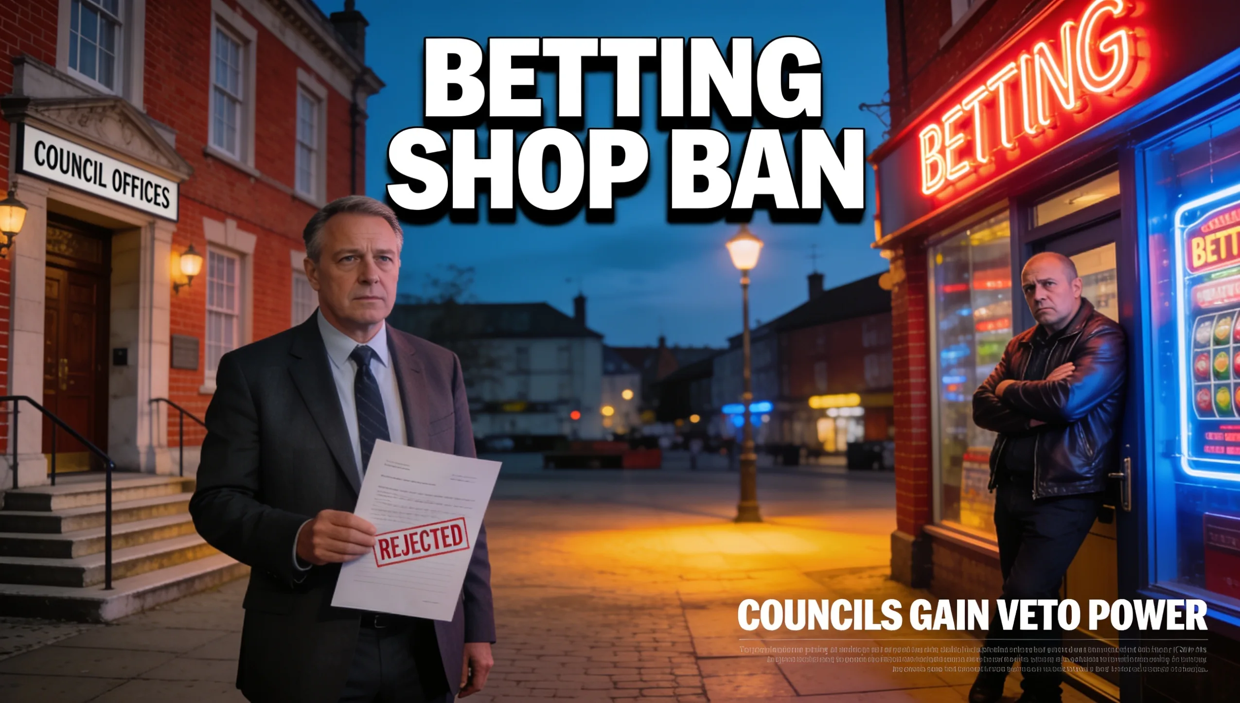 UK Scraps Aim to Permit Rule: Councils Can Now Block Betting Shops
