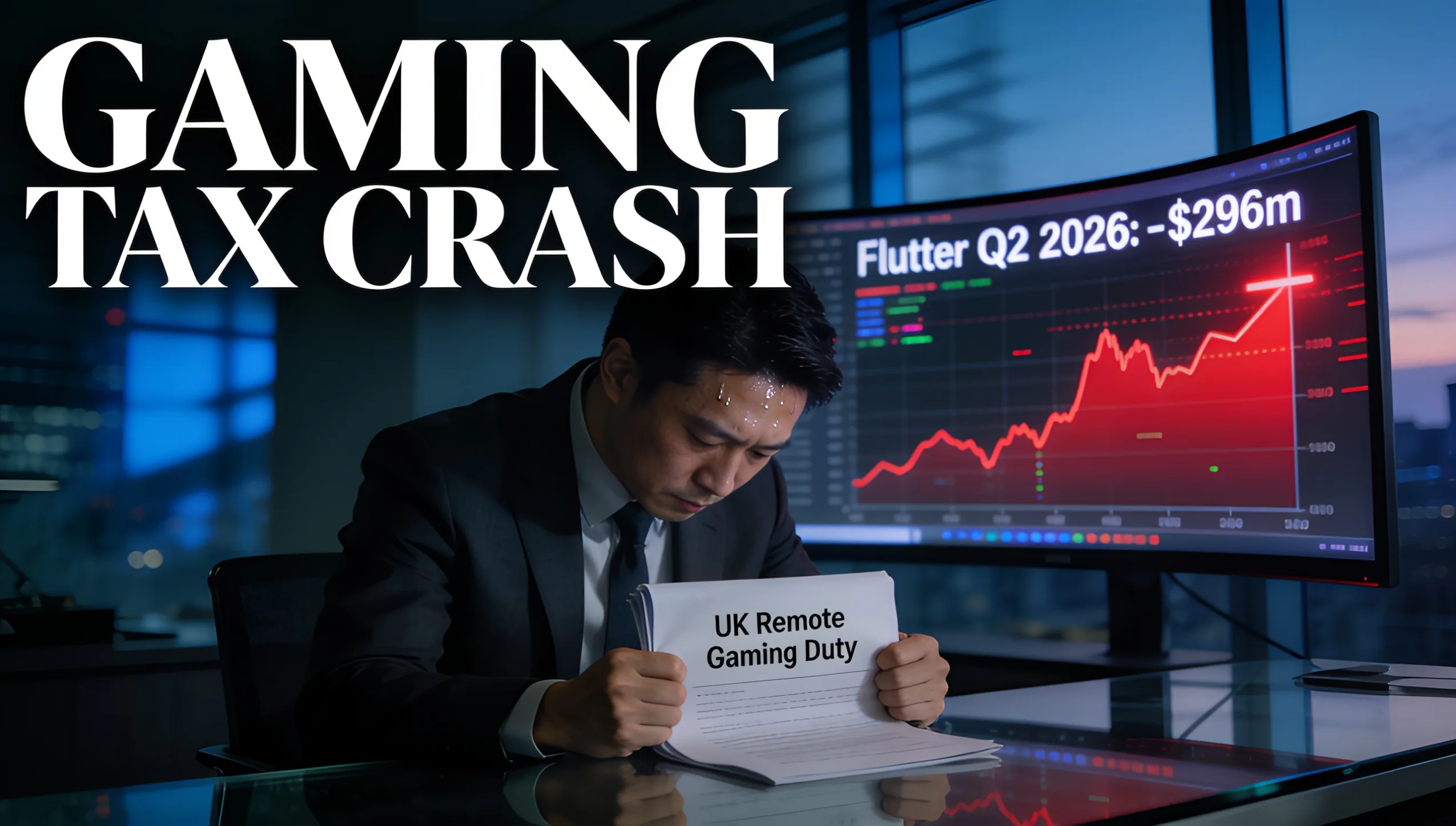 Flutter Q2 2026 Loss: UK Remote Gaming Duty Wipes $296m