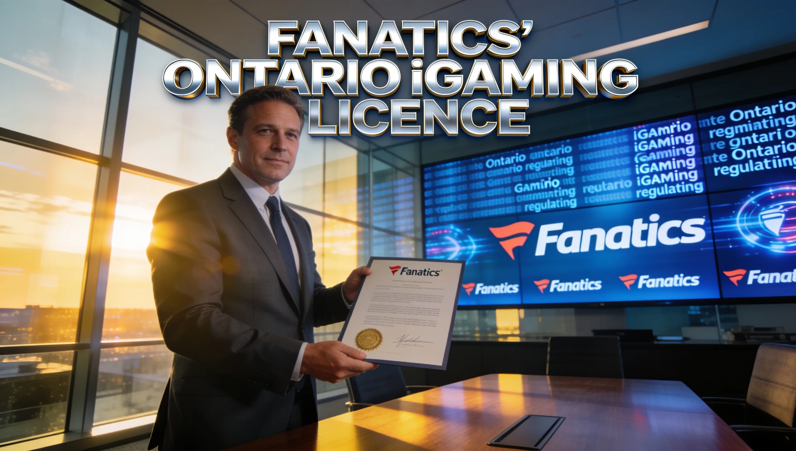 Fanatics Secures Ontario iGaming Licence in First International Move