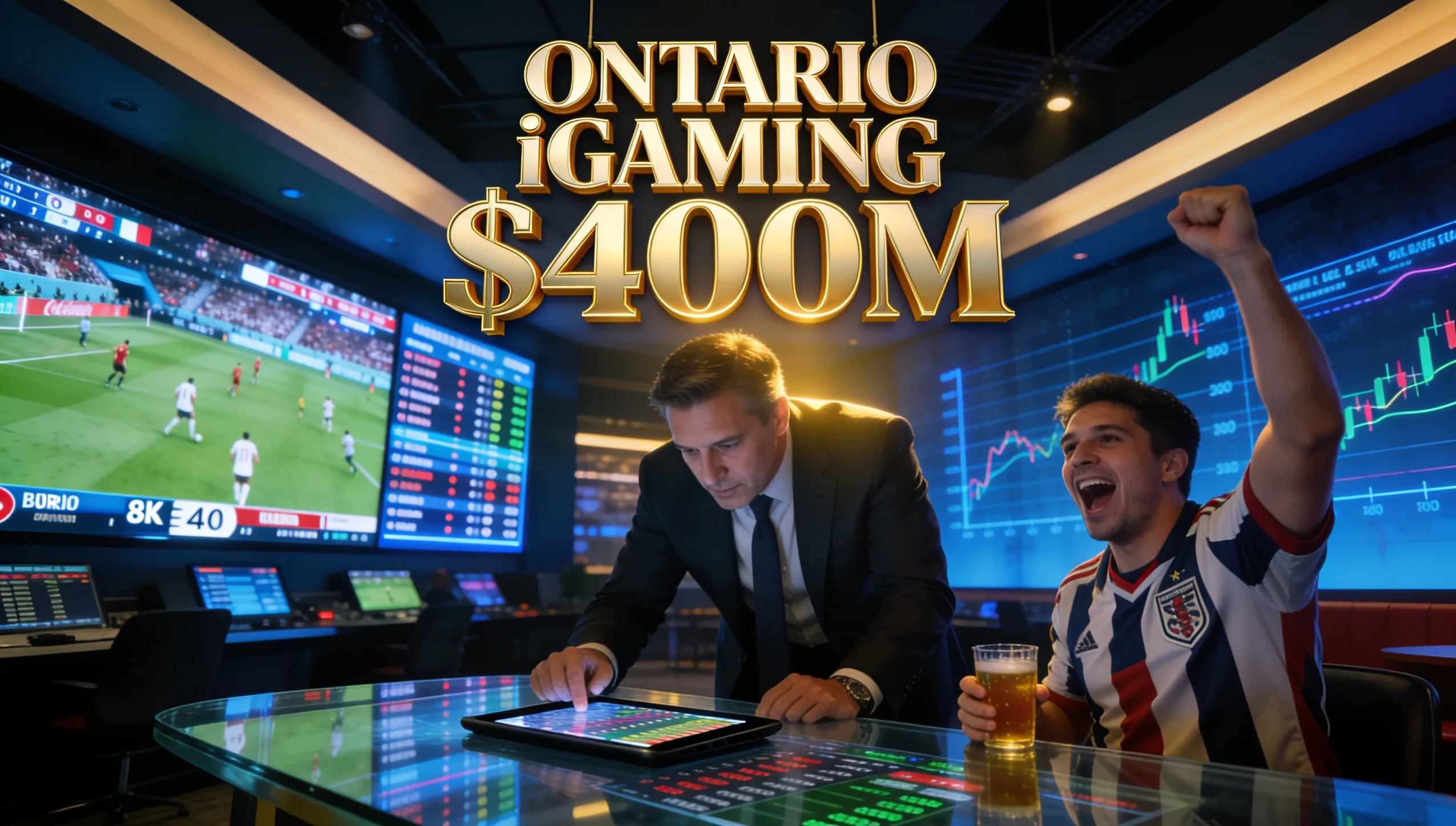 Ontario iGaming Hits $400M in June as World Cup Lifts Sports Handle