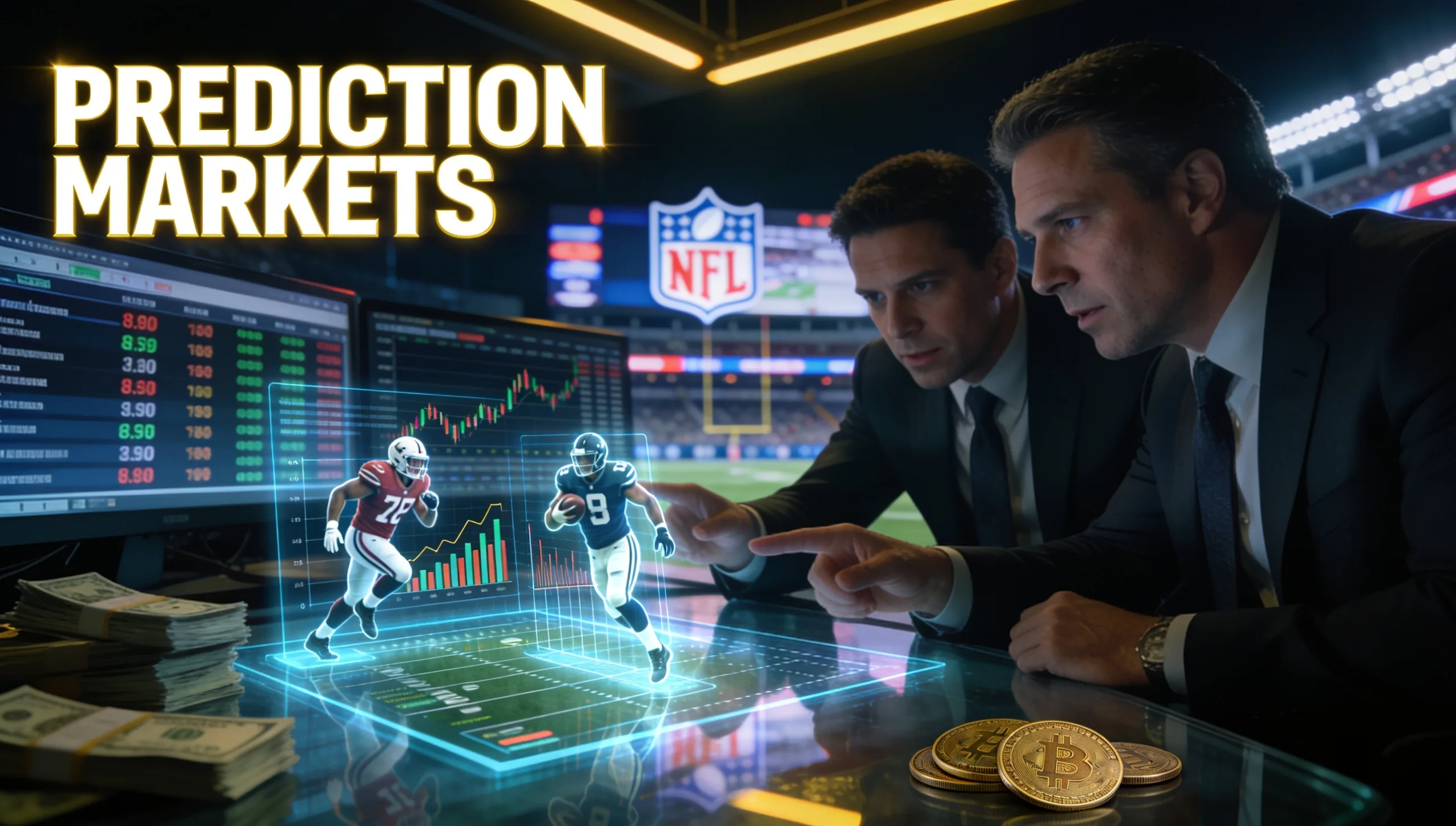 Prediction Markets Trigger $500M NFL Sportsbook Arms Race