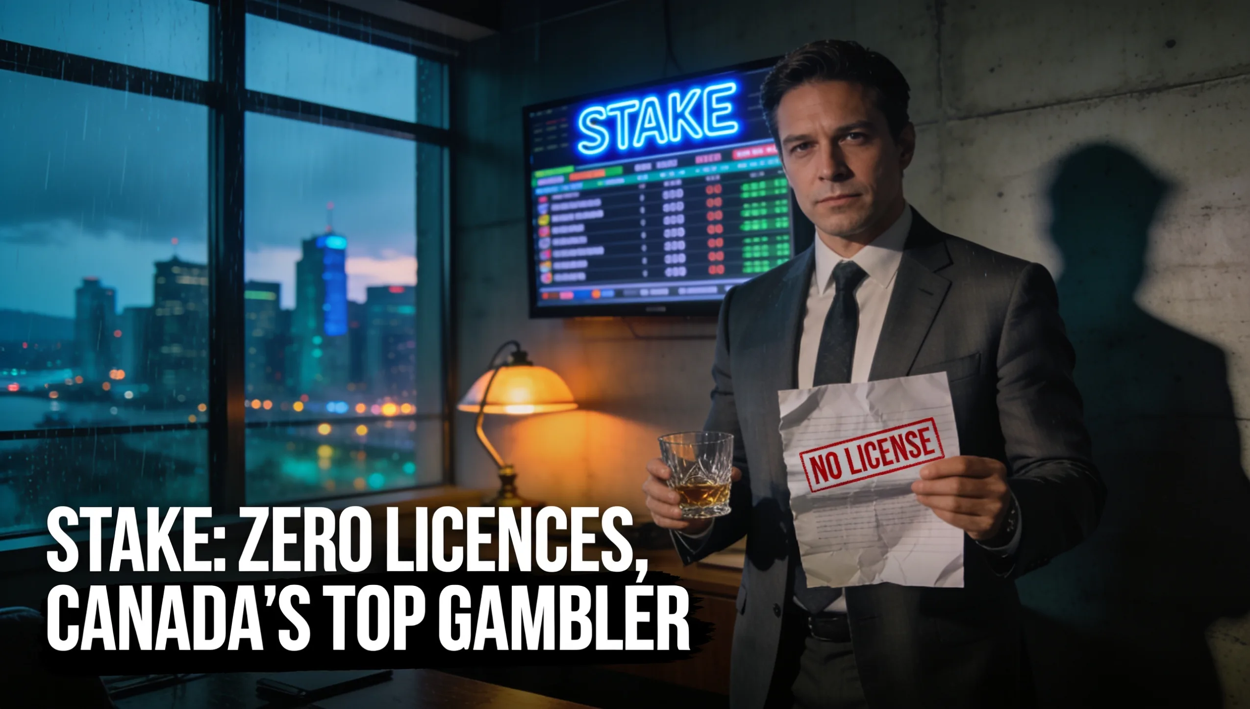 Stake Is Canada's Top Gambling Brand With Zero Licences