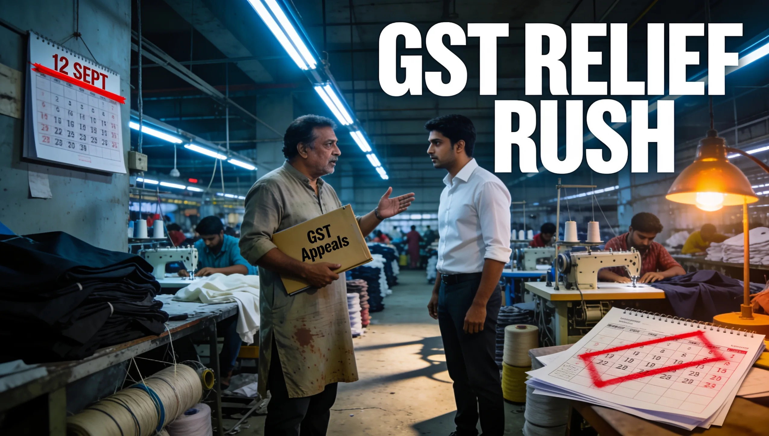 India RMG Sector Races for GST Relief Before 12 Sept Deadline