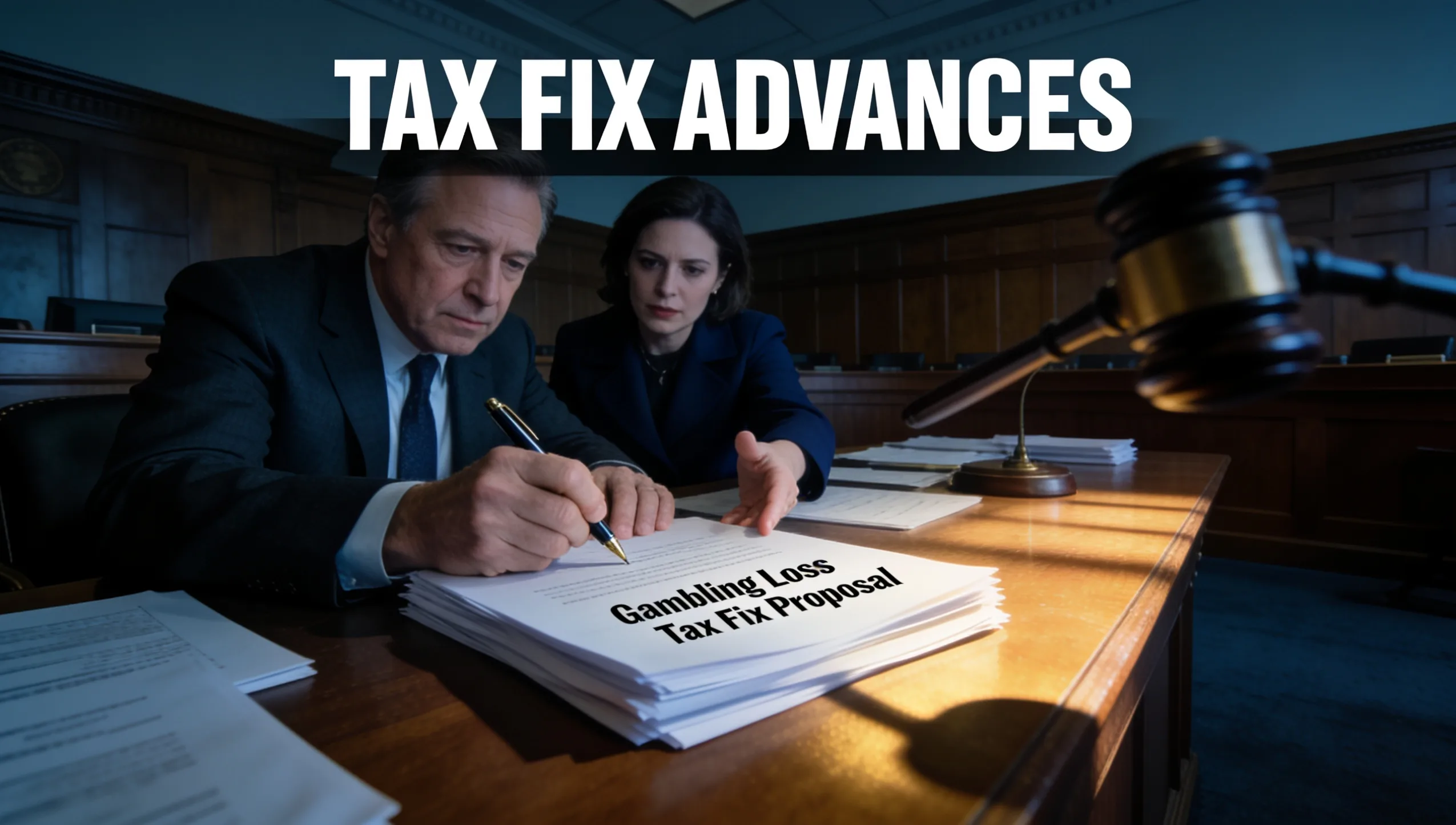 Gambling Loss Tax Fix Advances in Congress Today